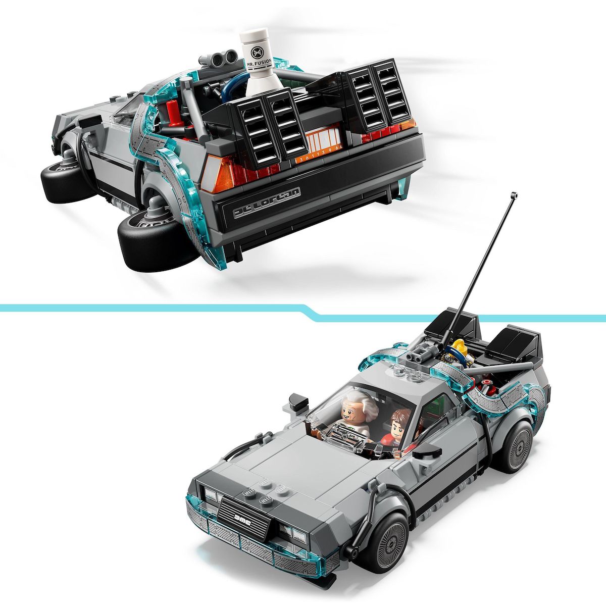 LEGO Speed Champion 77256 - La machine à remonter le temps de retour vers le futur
