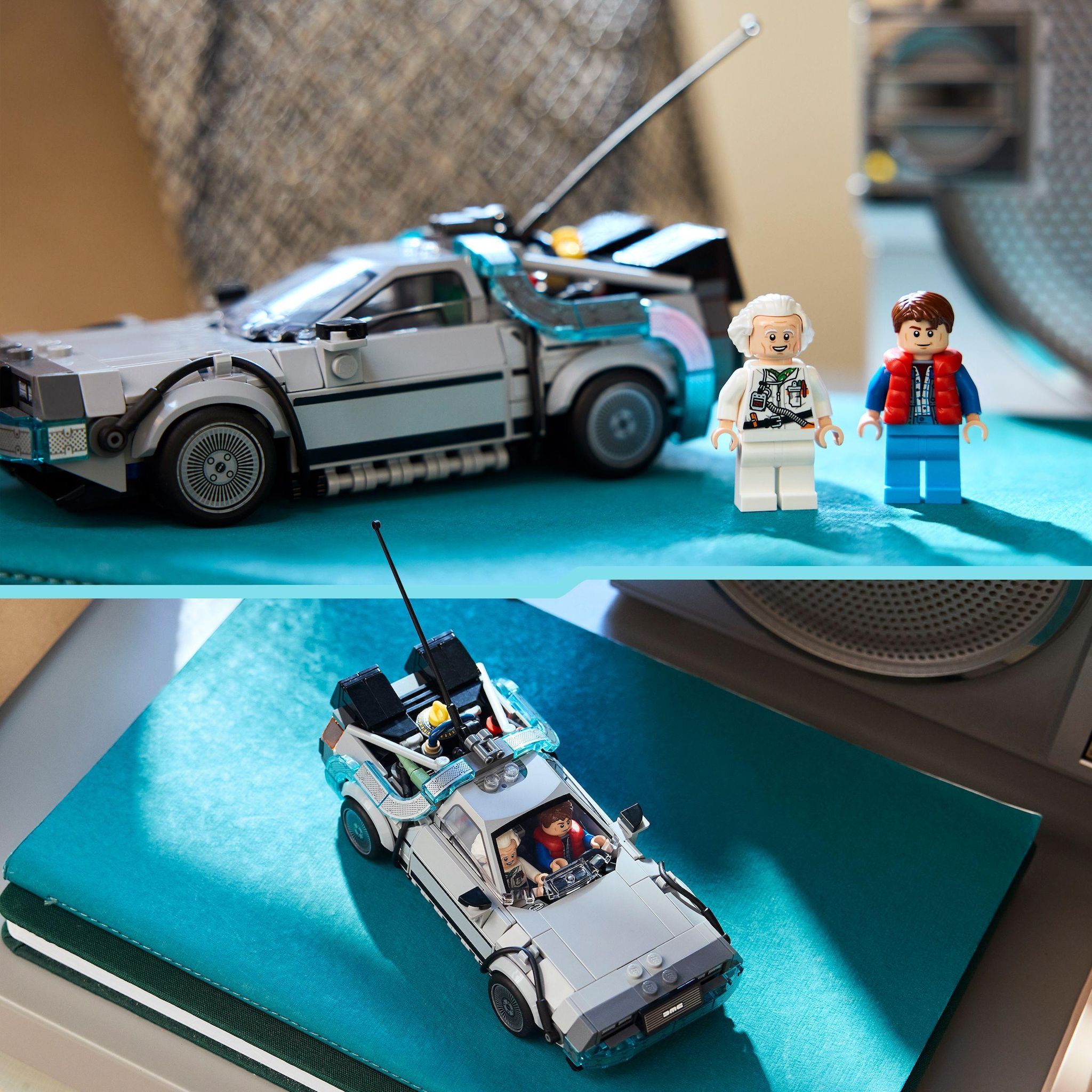 Voir la diapositive 6 : LEGO Speed Champion 77256 - La Machine à Remonter le Temps de Retour vers le Futur