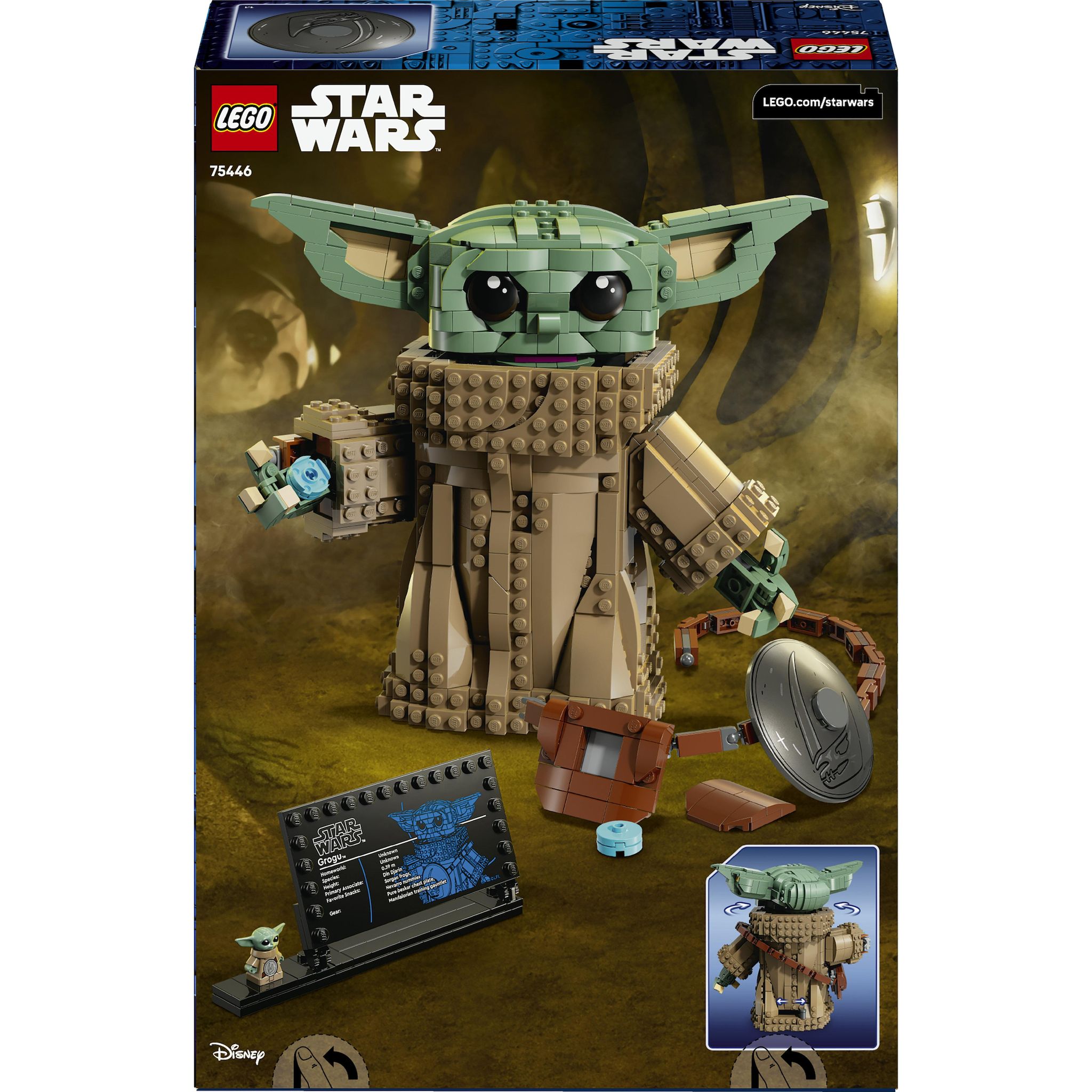 Voir la diapositive 3 : LEGO Star Wars 75446 - Gorgu - Apprenti du Mandalorien