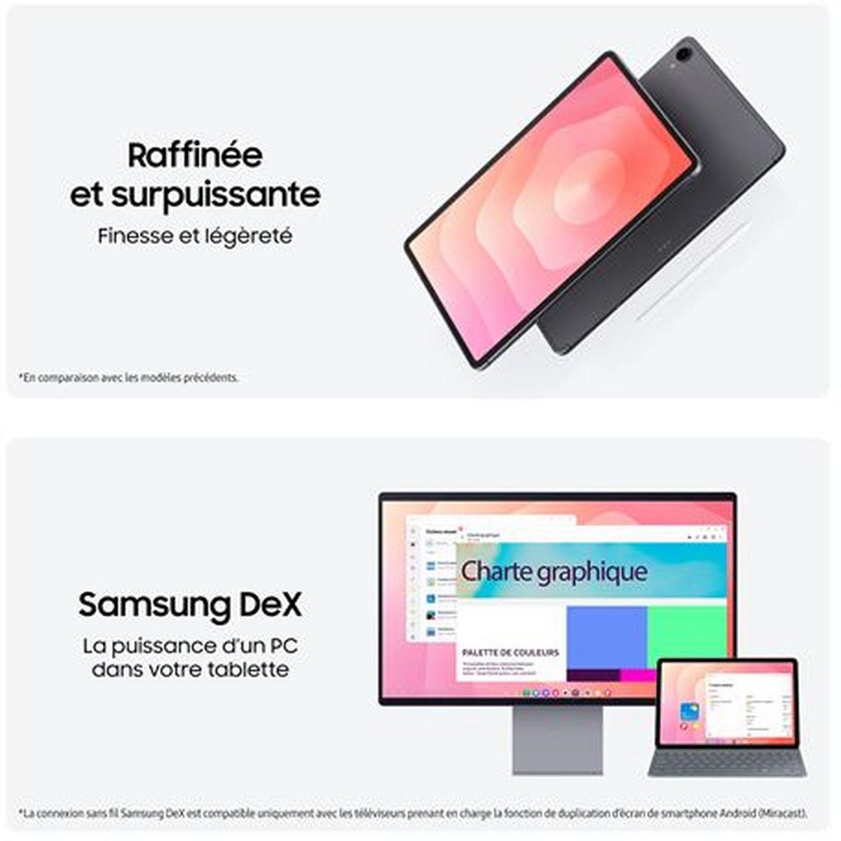 SAMSUNG TAB S11 128Go - Gris