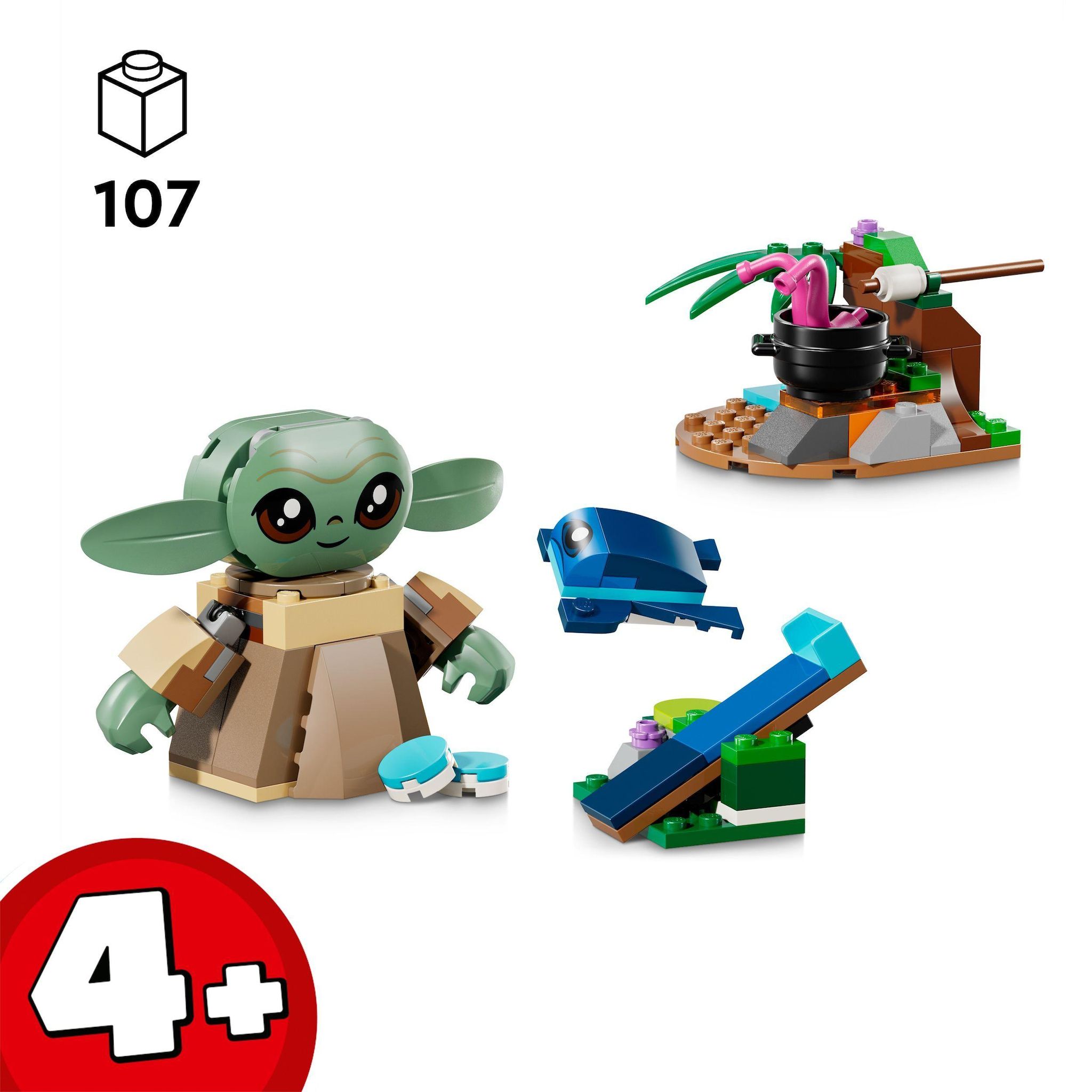 Voir la diapositive 3 : LEGO Star Wars 75443 - Chez Grogu