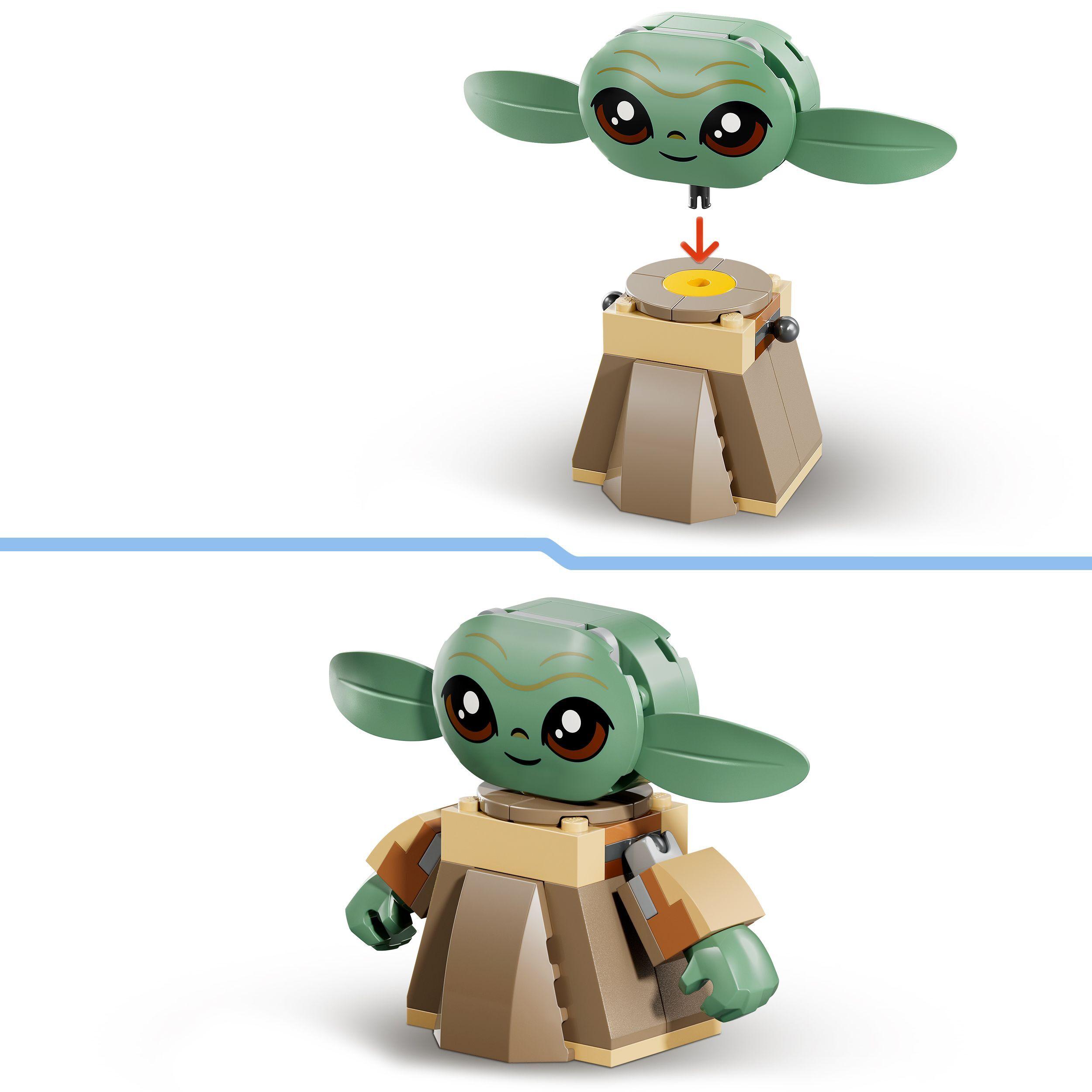 Voir la diapositive 4 : LEGO Star Wars 75443 - Chez Grogu