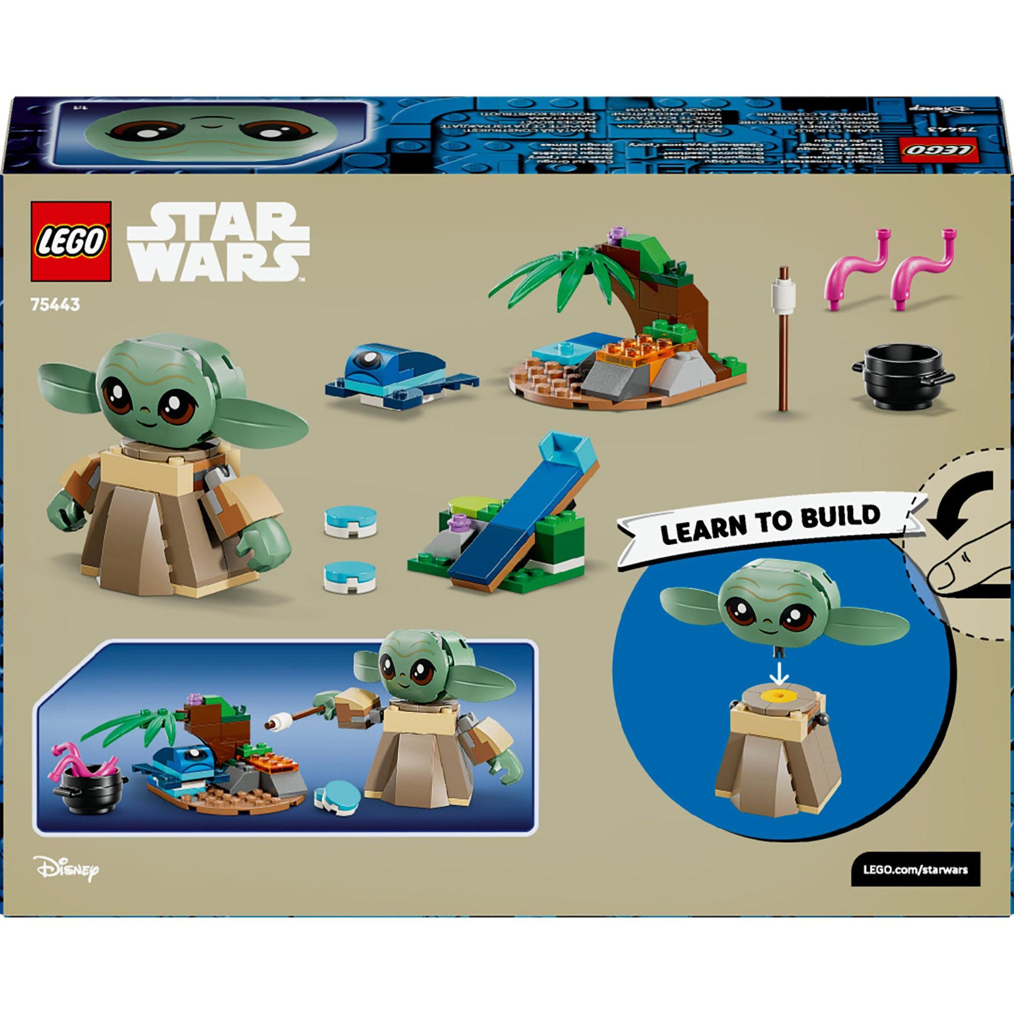 Voir la diapositive 8 : LEGO Star Wars 75443 - Chez Grogu