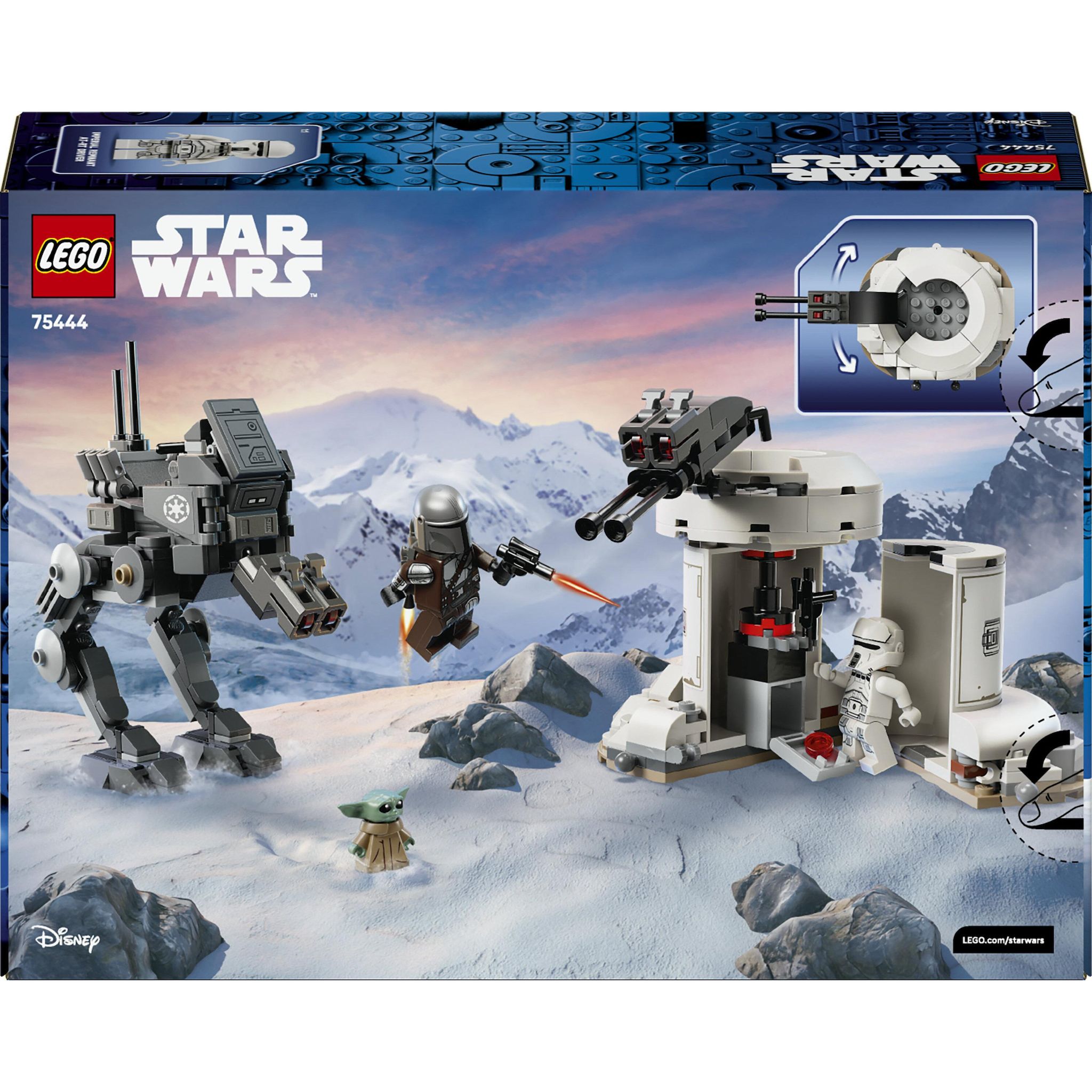 Voir la diapositive 3 : LEGO Star Wars 75444 - L'attaque de l'AT-RT