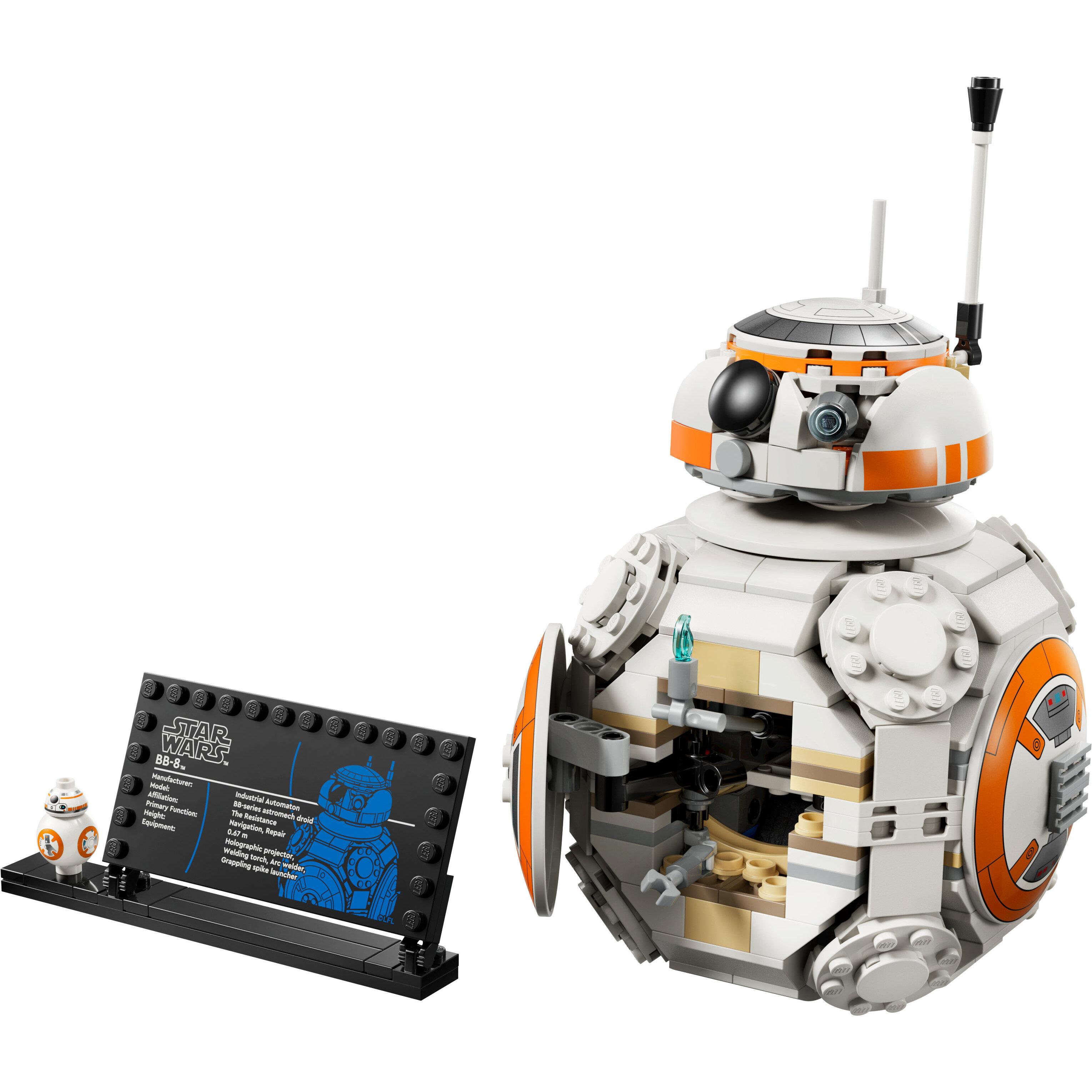 Voir la diapositive 2 : LEGO Star Wars 75452 - Droïde Astromécano BB-8