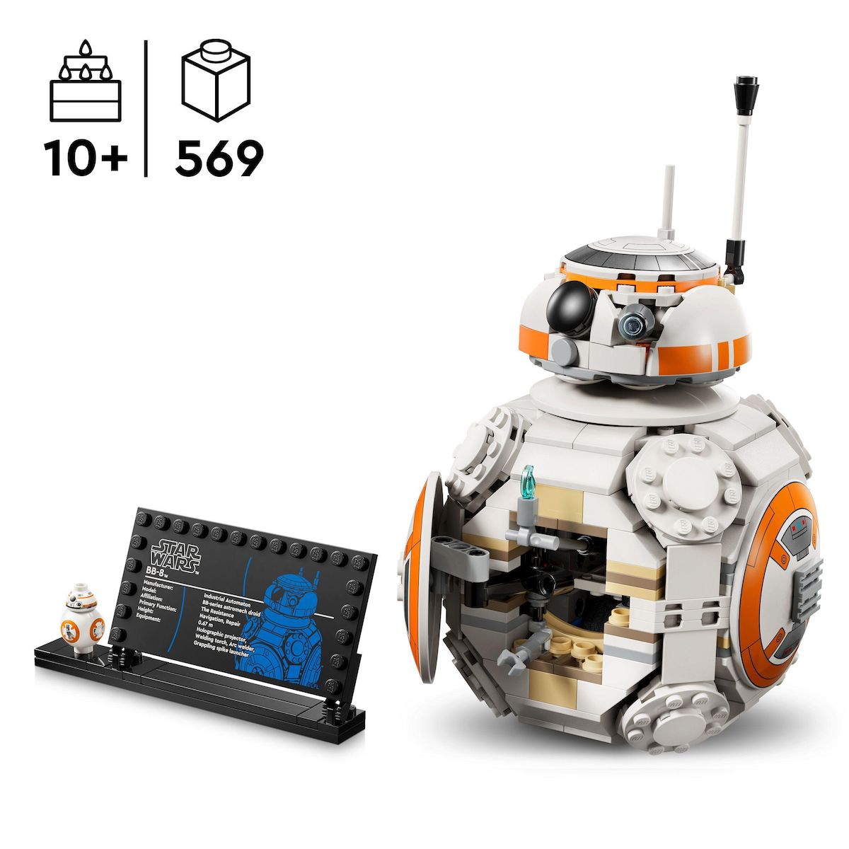 LEGO Star Wars 75452 - Droïde Astromécano BB-8