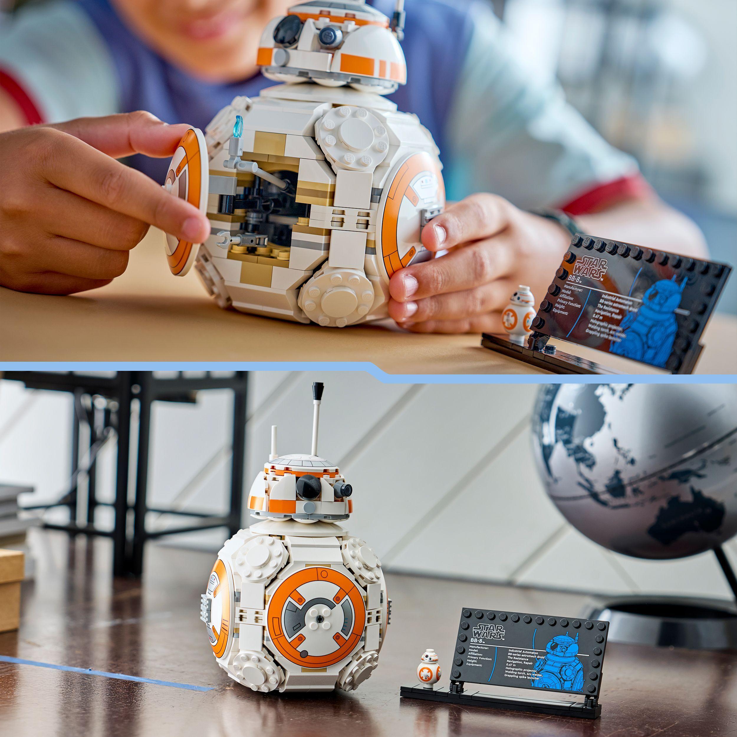 Voir la diapositive 6 : LEGO Star Wars 75452 - Droïde Astromécano BB-8