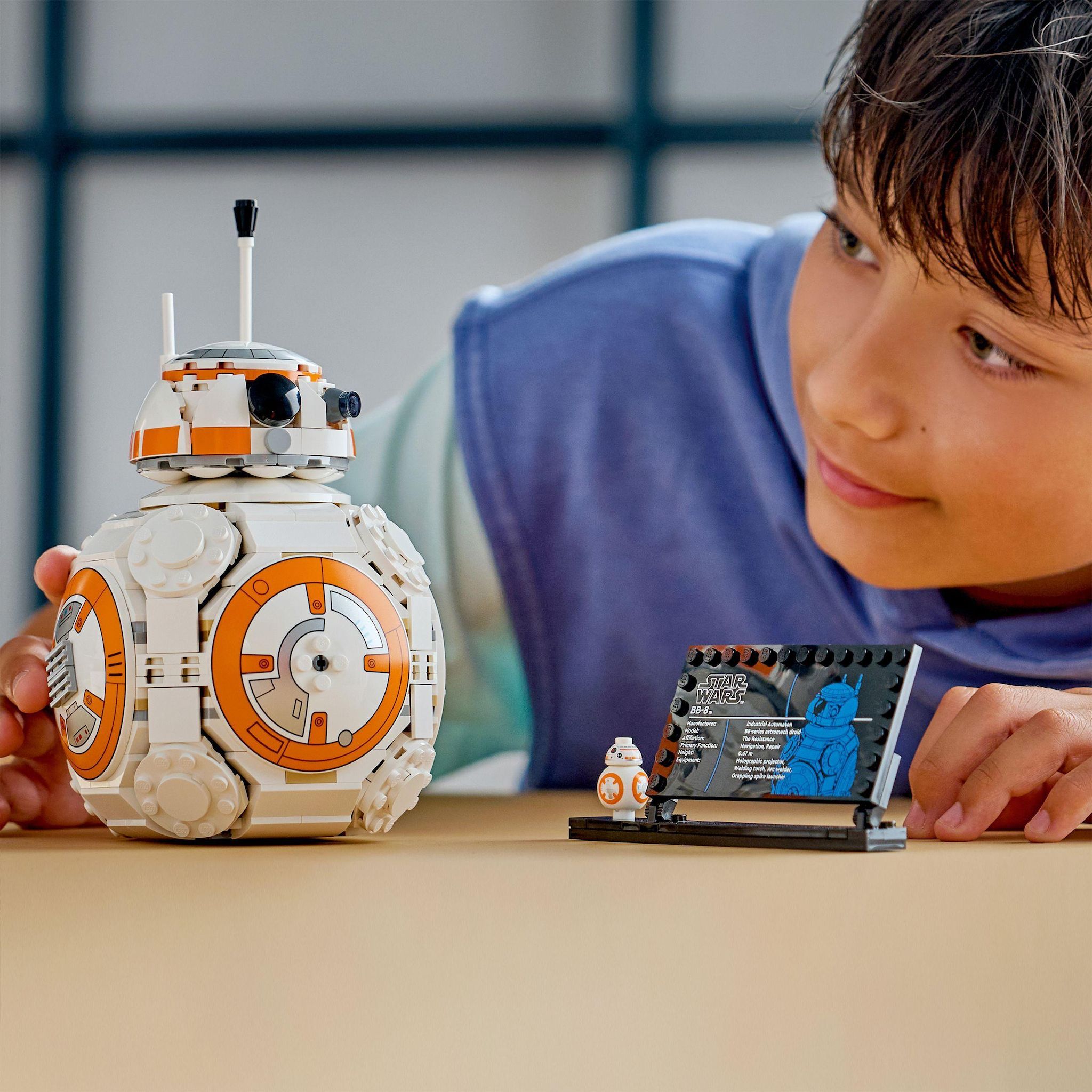 Voir la diapositive 7 : LEGO Star Wars 75452 - Droïde Astromécano BB-8