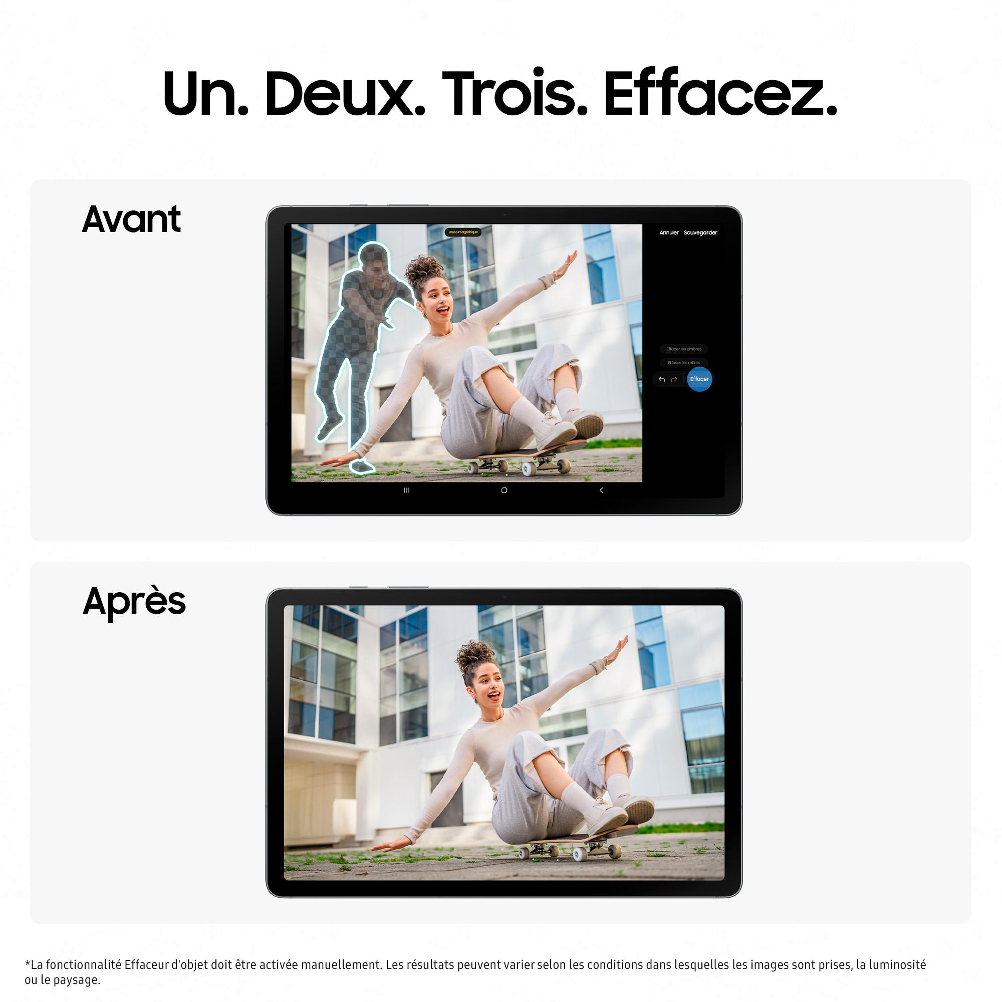 Voir la diapositive 6 : SAMSUNG Tablette tactile TAB S10 Lite 128G 10.9 pouces - Argent