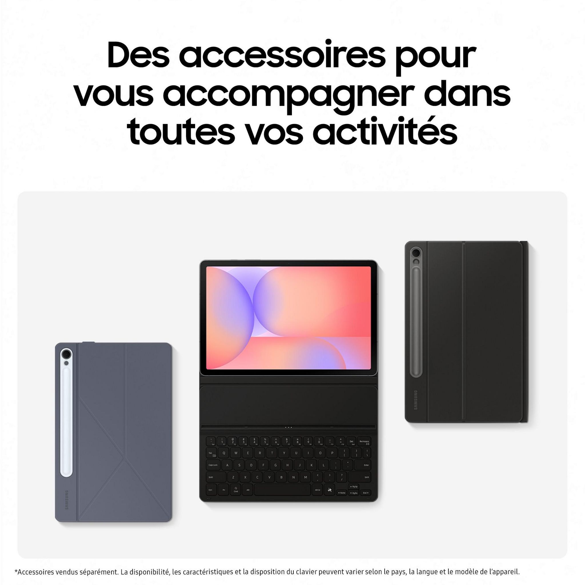 Voir la diapositive 7 : SAMSUNG Tablette tactile TAB S10 Lite 128G 10.9 pouces - Argent