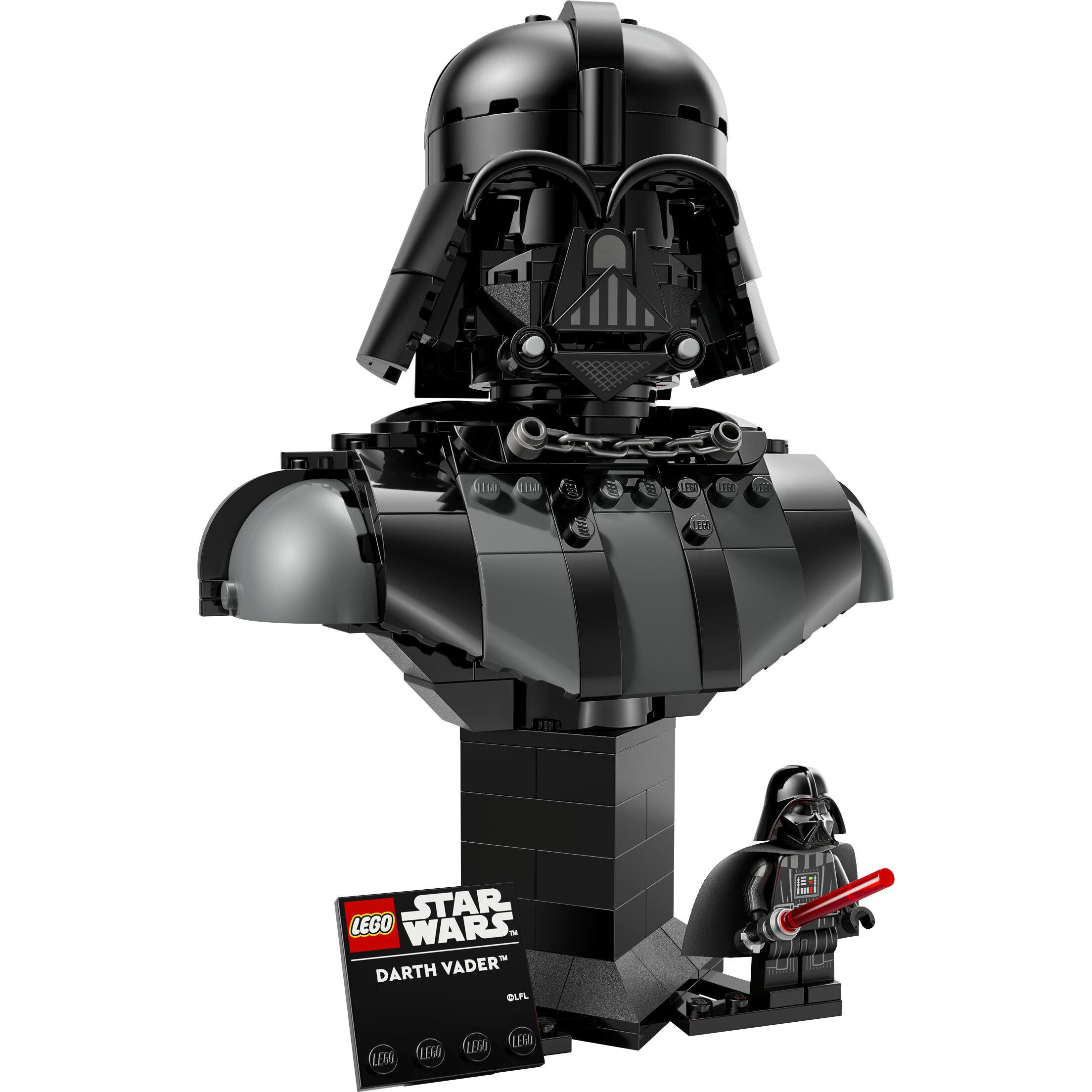 Voir la diapositive 2 : LEGO LEGO Star Wars 75439 Le Buste de Dark Vador - Set de Construction pour Adulte - Cadeau