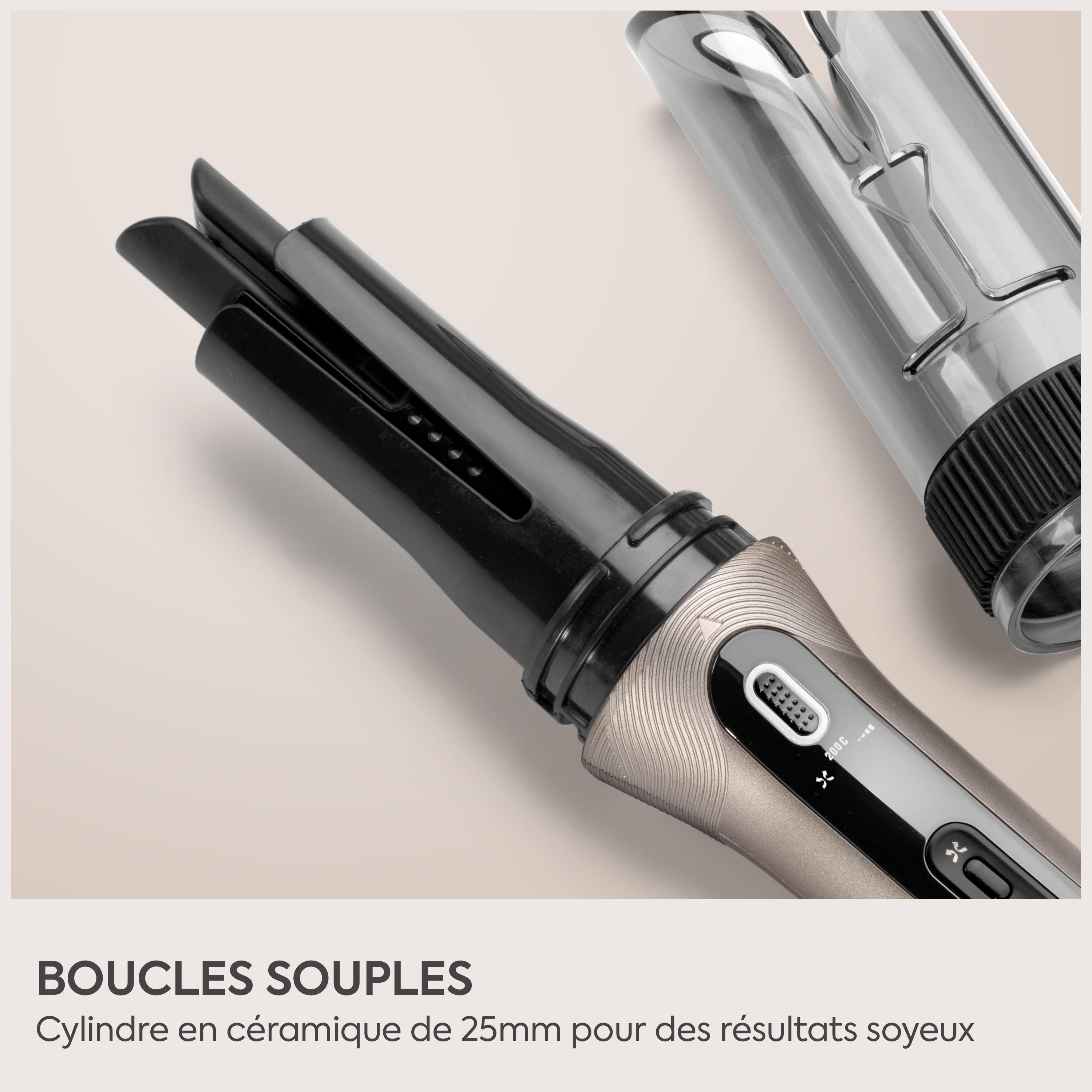 Voir la diapositive 12 : BABYLISS Fer à boucler automatique Style Secret Air C6688E - Champagne doré