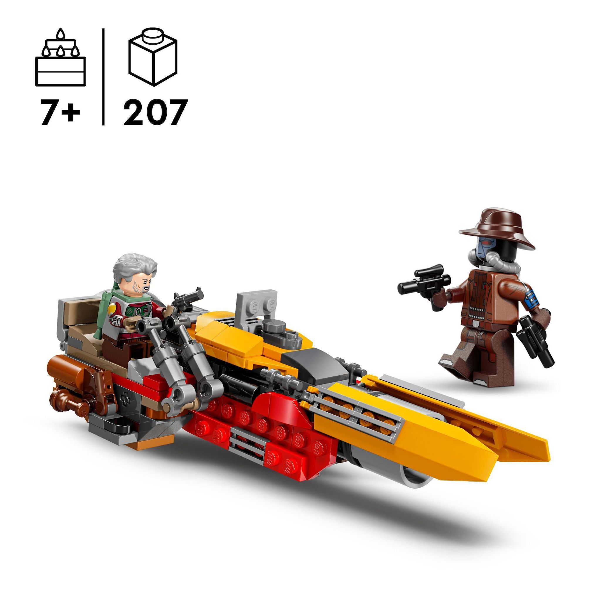 Voir la diapositive 3 : LEGO Star Wars 75437 - Le Speeder de Cobb Vanth