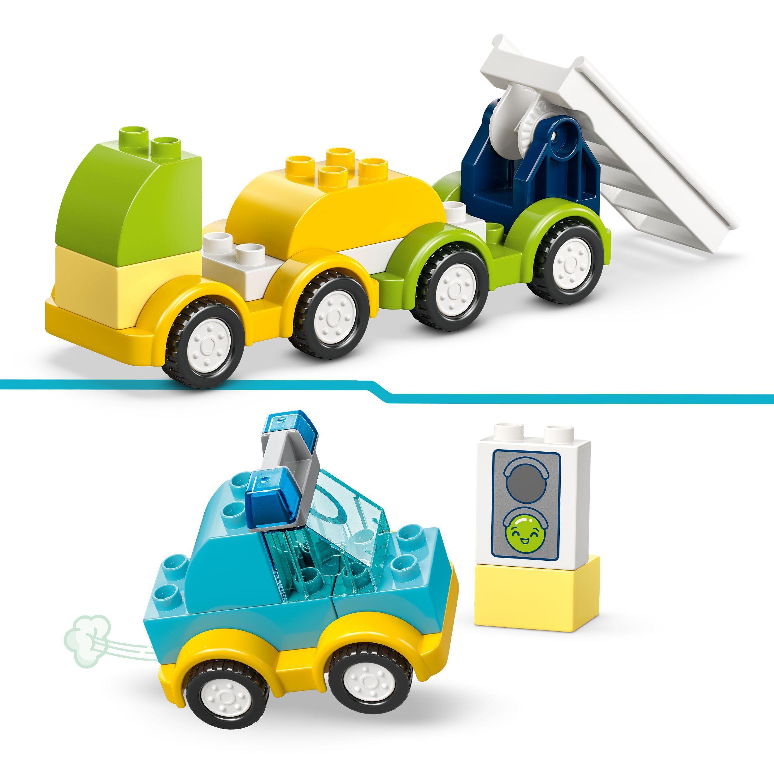 Voir la diapositive 4 : LEGO DUPLO My First 10474 Les Véhicules Créatifs - Jeu Créatif Garçon ou Fille dès 1 an