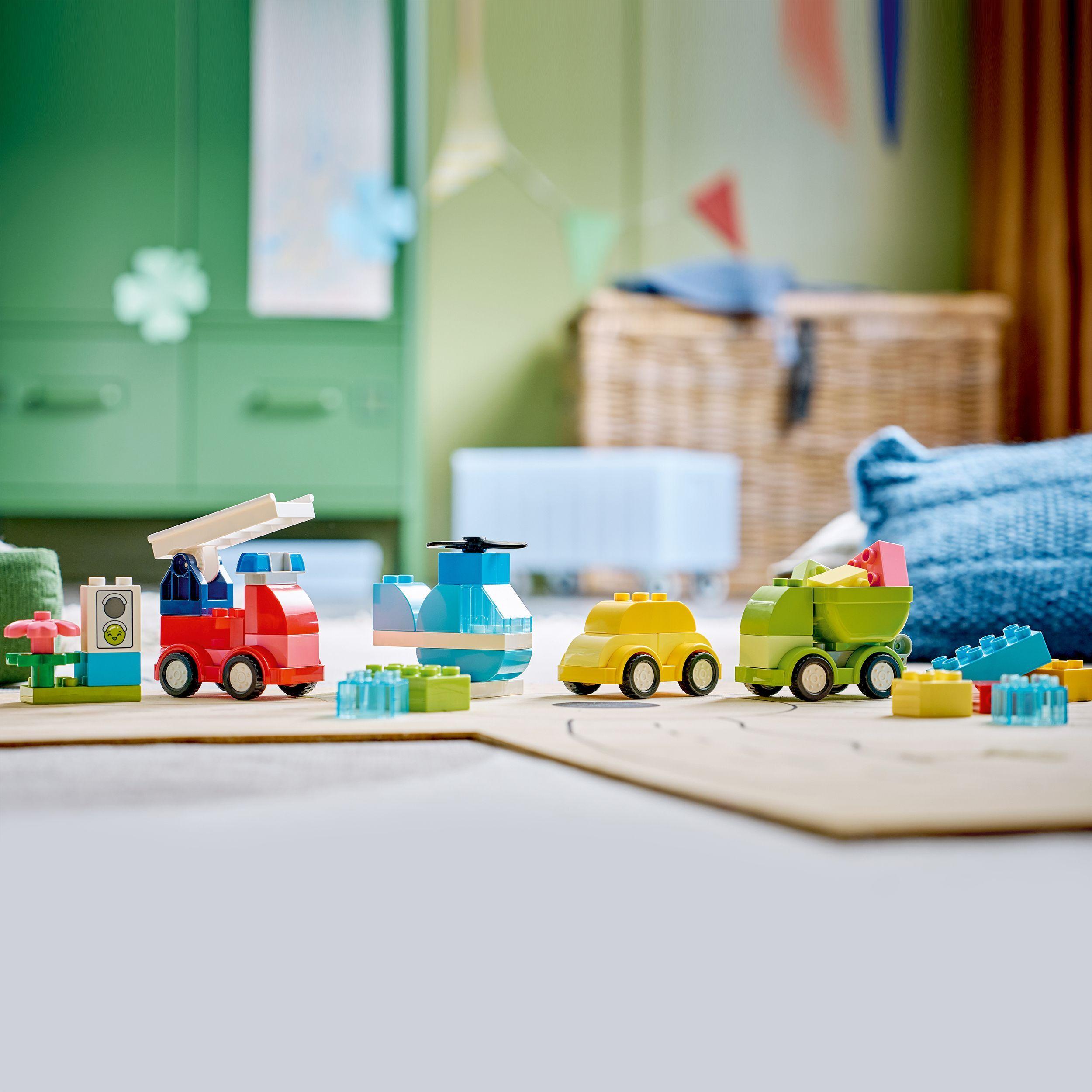 Voir la diapositive 6 : LEGO DUPLO My First 10474 Les Véhicules Créatifs - Jeu Créatif Garçon ou Fille dès 1 an