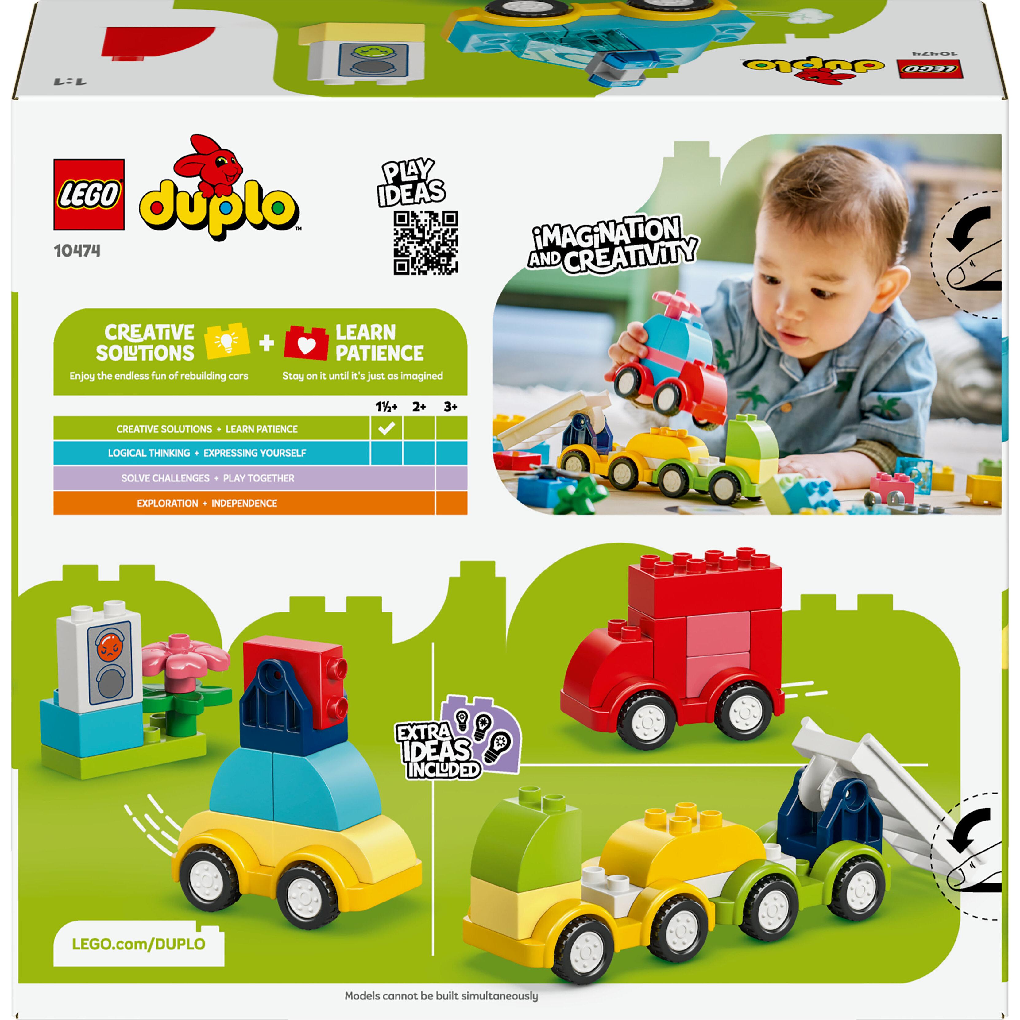 Voir la diapositive 8 : LEGO DUPLO My First 10474 Les Véhicules Créatifs - Jeu Créatif Garçon ou Fille dès 1 an