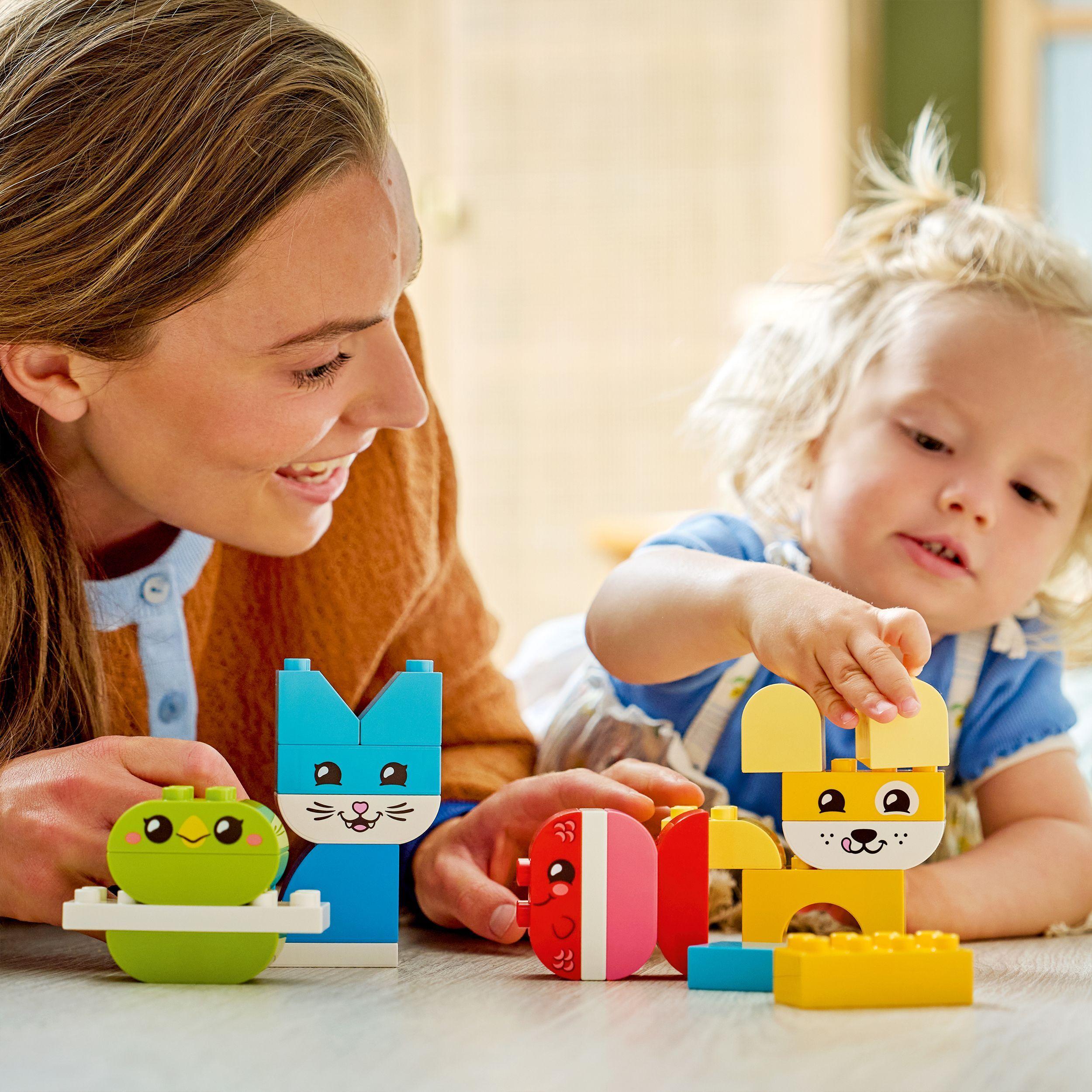 Voir la diapositive 7 : LEGO DUPLO Mes premiers pas 10477 - Les jolis animaux créatifs 3-en-1