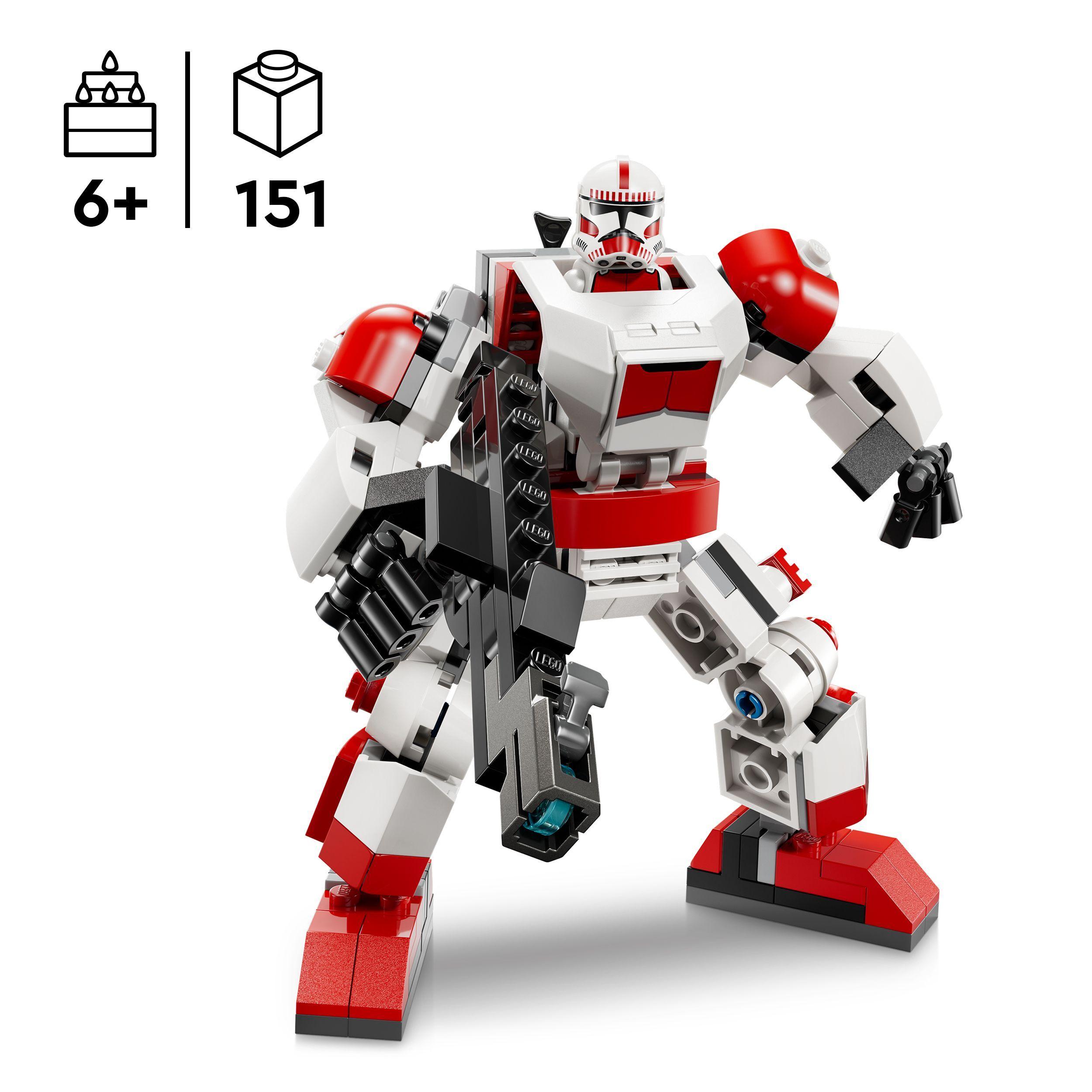 Voir la diapositive 3 : LEGO Star Wars 75448 - Le Robot du Shock Trooper Clone