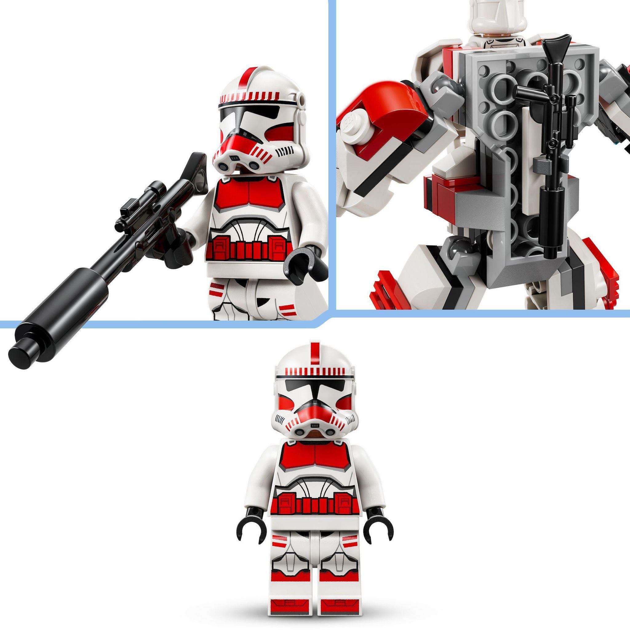 Voir la diapositive 5 : LEGO Star Wars 75448 - Le Robot du Shock Trooper Clone