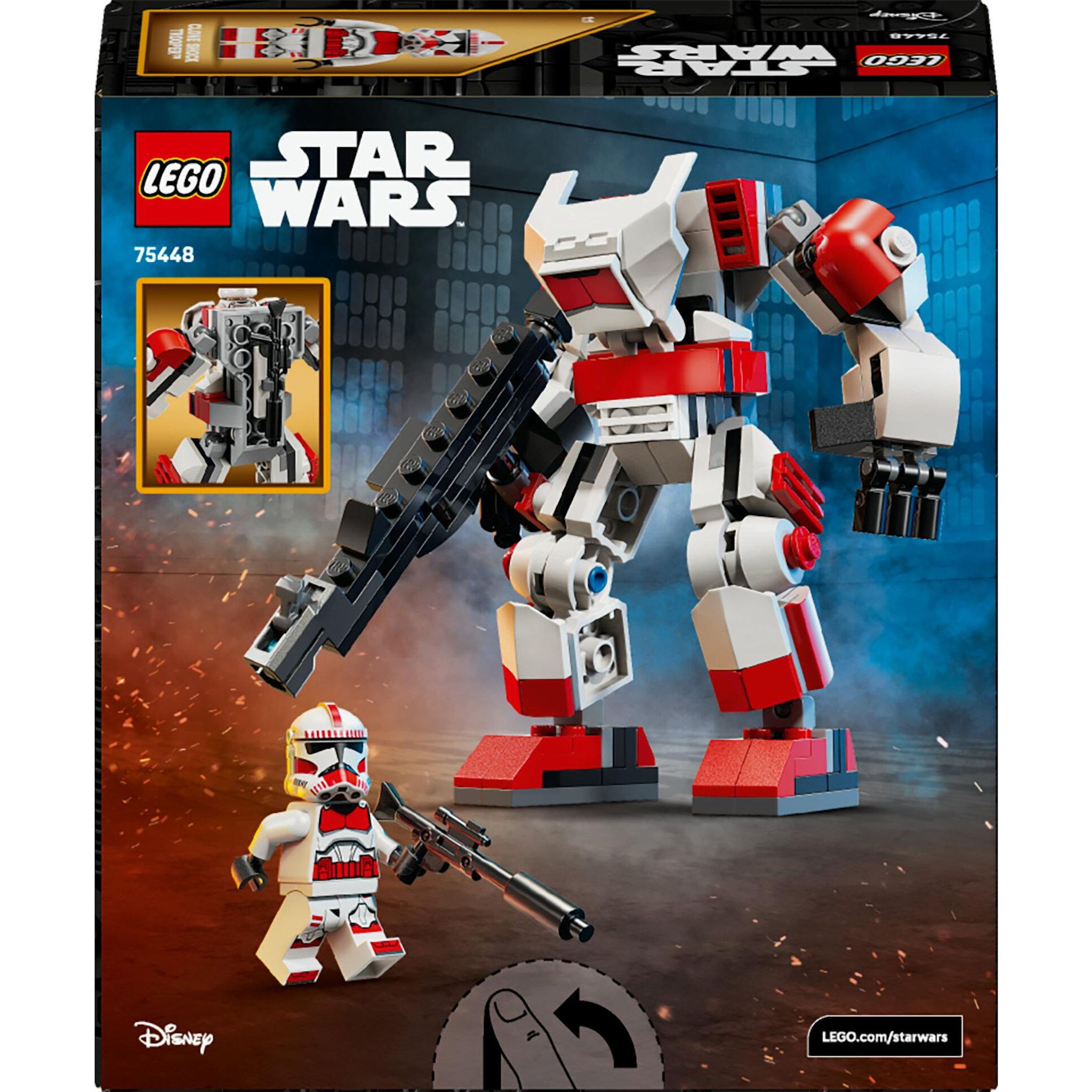 Voir la diapositive 8 : LEGO Star Wars 75448 - Le Robot du Shock Trooper Clone