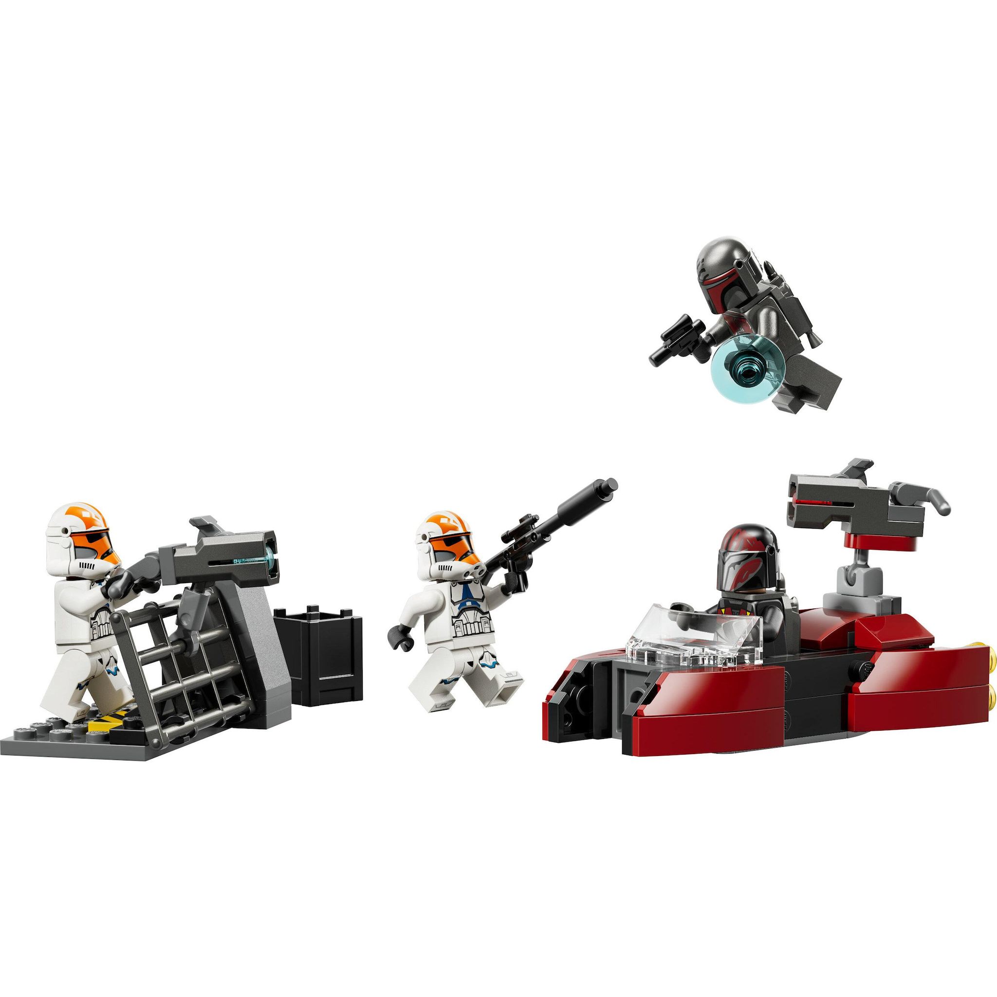 Voir la diapositive 2 : LEGO Star Wars 75449 - Pack de combat le siège de Mandalore