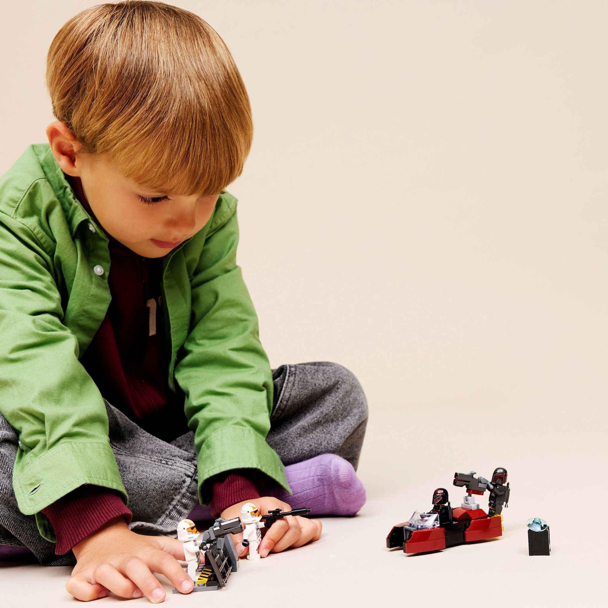 Voir la diapositive 7 : LEGO Star Wars 75449 - Pack de combat le siège de Mandalore