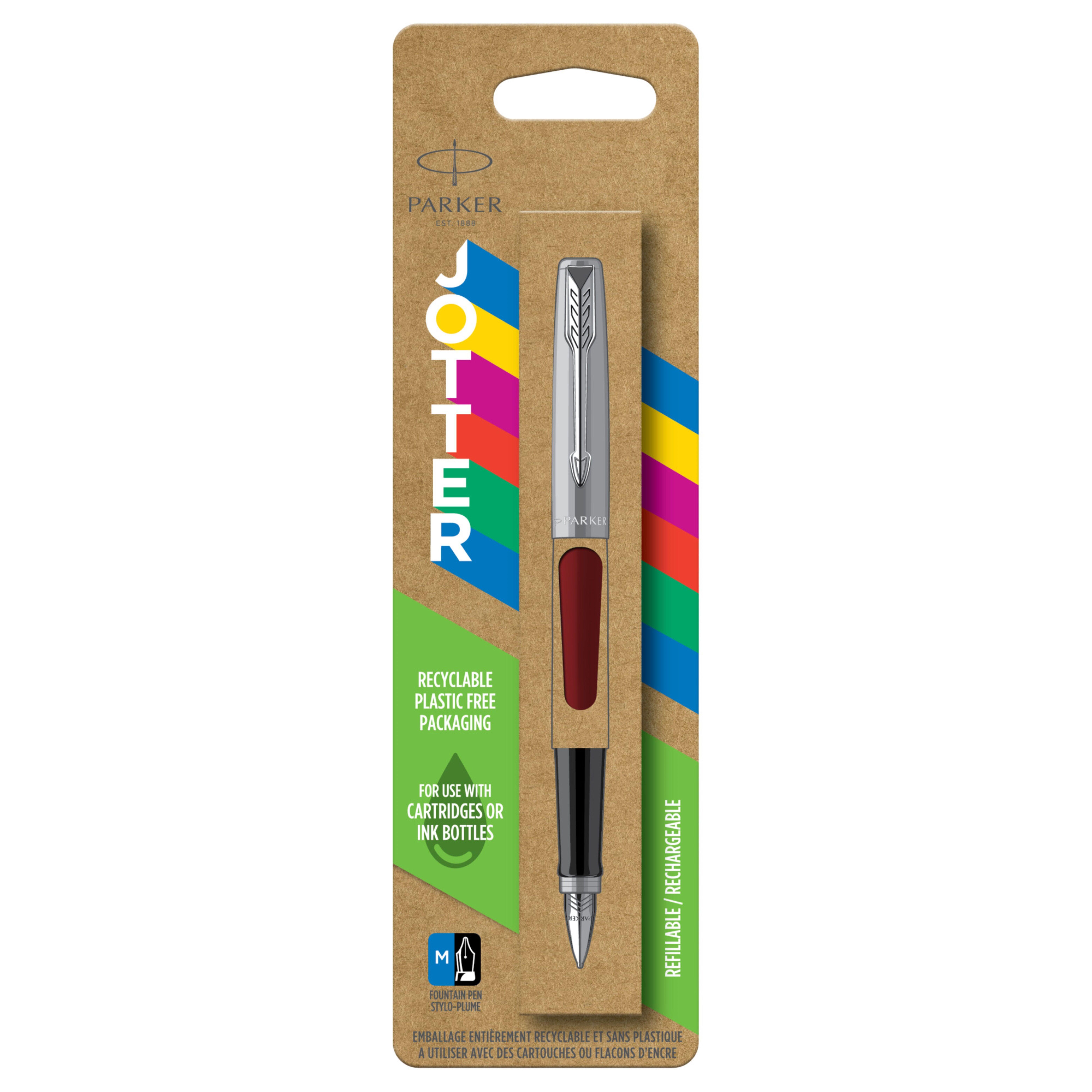 Stylo plume jotter rouge Parker