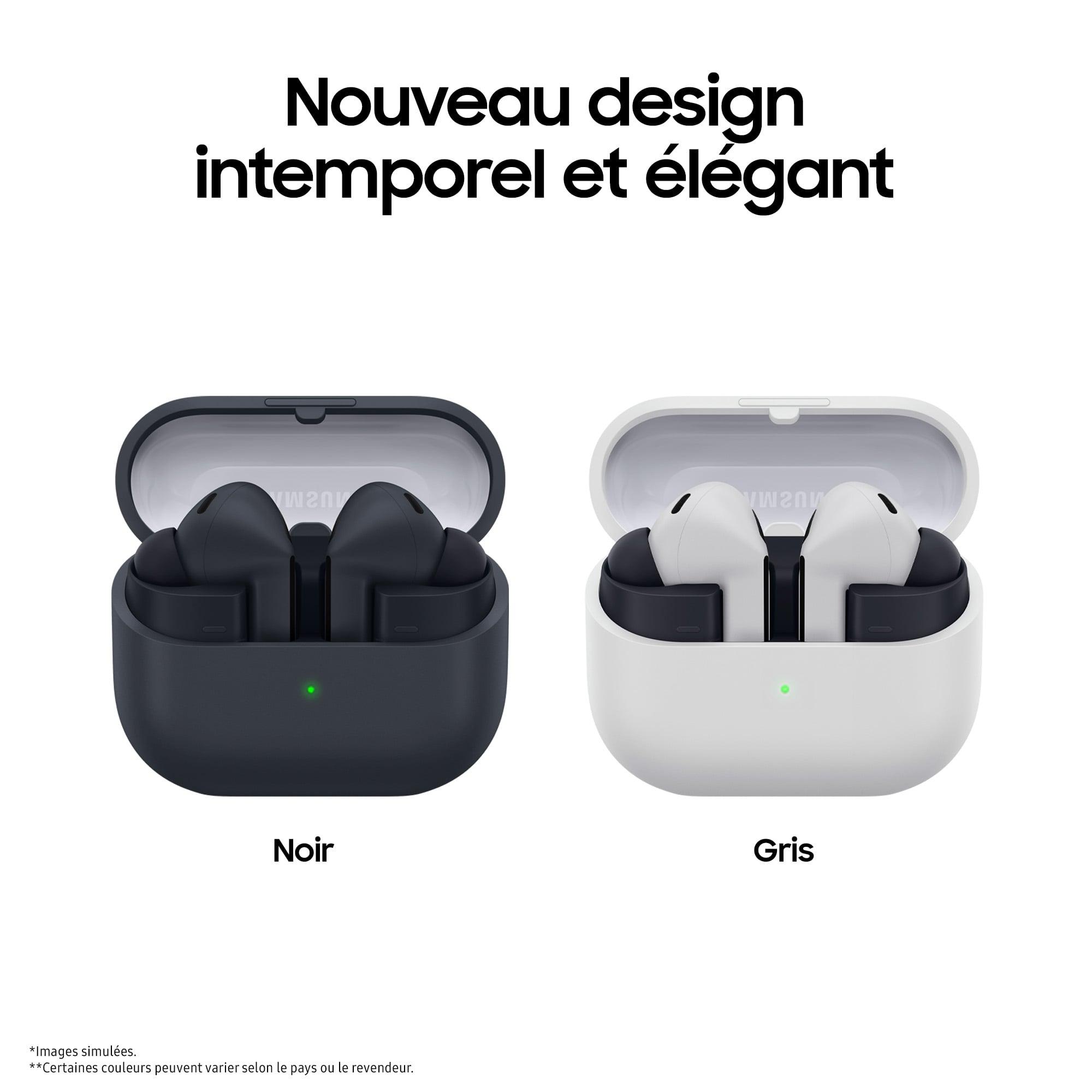 Voir la diapositive 4 : SAMSUNG Écouteur Galaxy Buds3 FE - Gris
