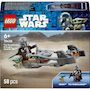 Voir la diapositive 1 : LEGO Star Wars 75436 - Le Speeder Bike du Mandalorien et Grogu