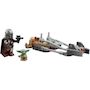 Voir la diapositive 2 : LEGO Star Wars 75436 - Le Speeder Bike du Mandalorien et Grogu