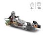 Voir la diapositive 3 : LEGO Star Wars 75436 - Le Speeder Bike du Mandalorien et Grogu