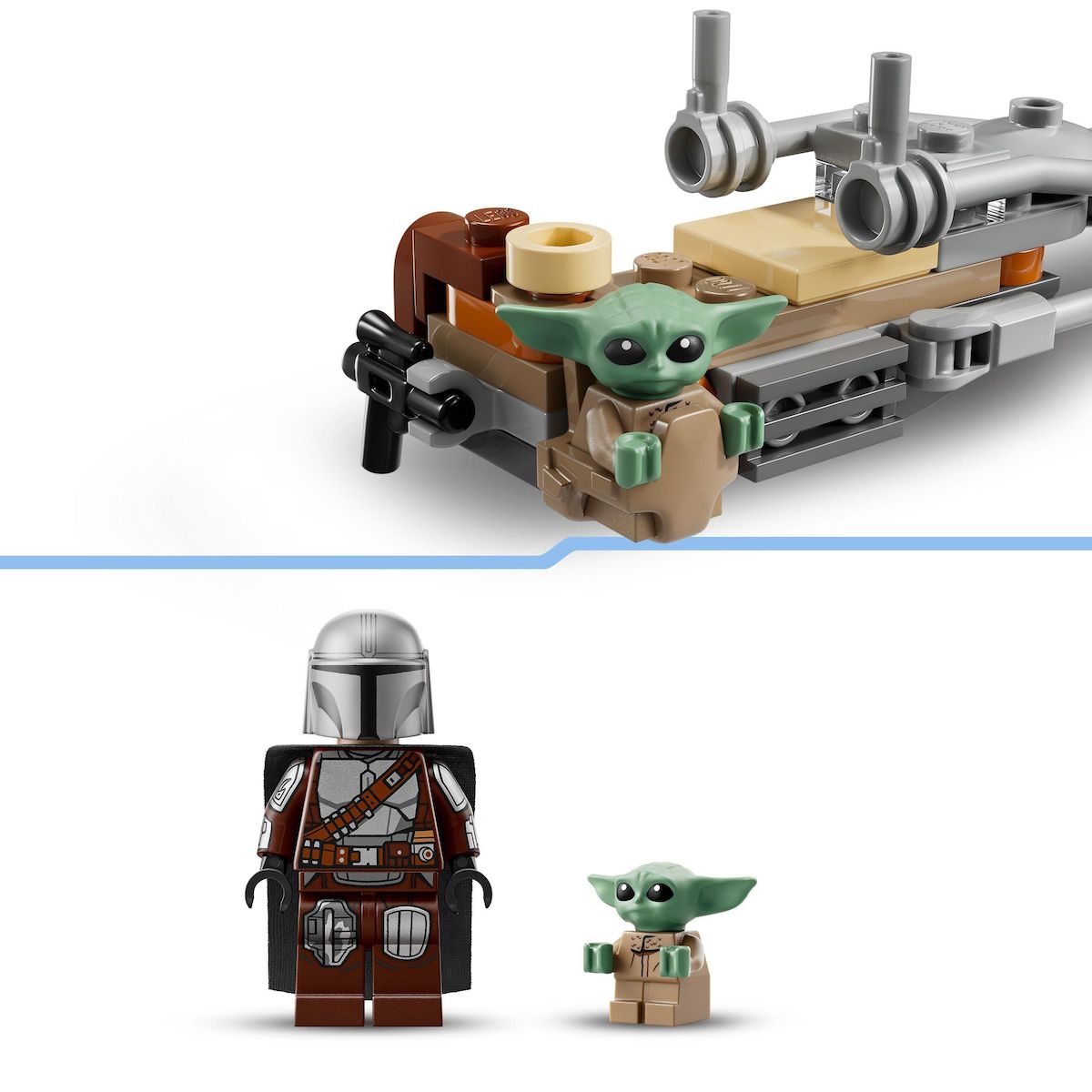 LEGO Star Wars 75436 - Le Speeder Bike du Mandalorien et Grogu