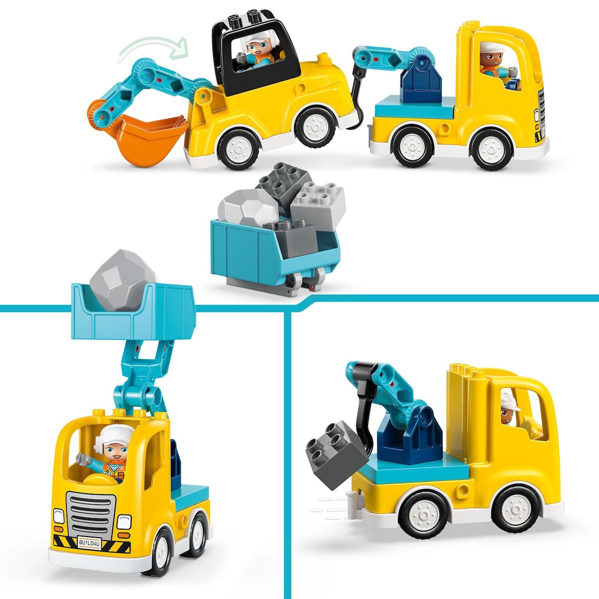 LEGO Duplo 10475 - Les véhicules de chantier