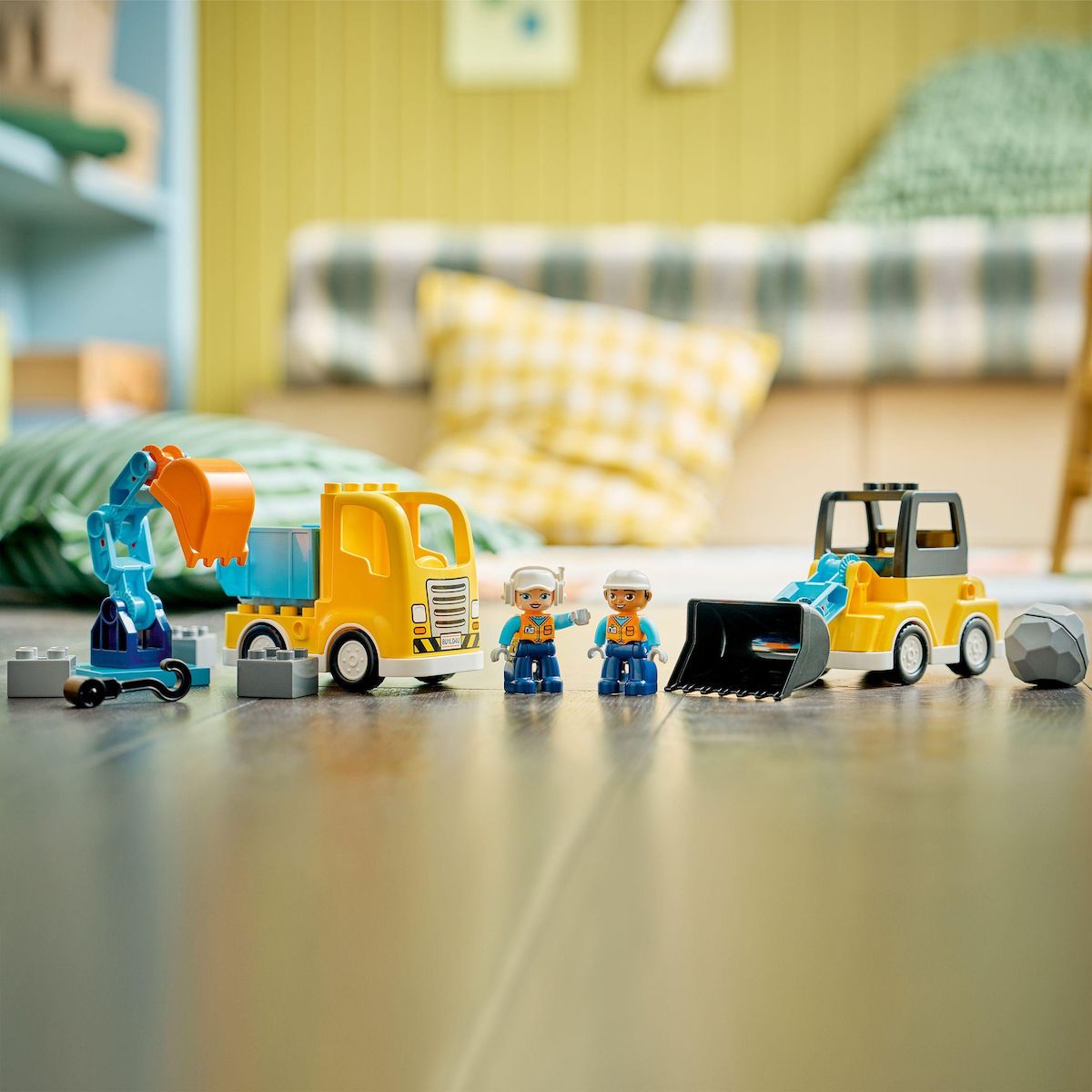 LEGO Duplo 10475 - Les véhicules de chantier