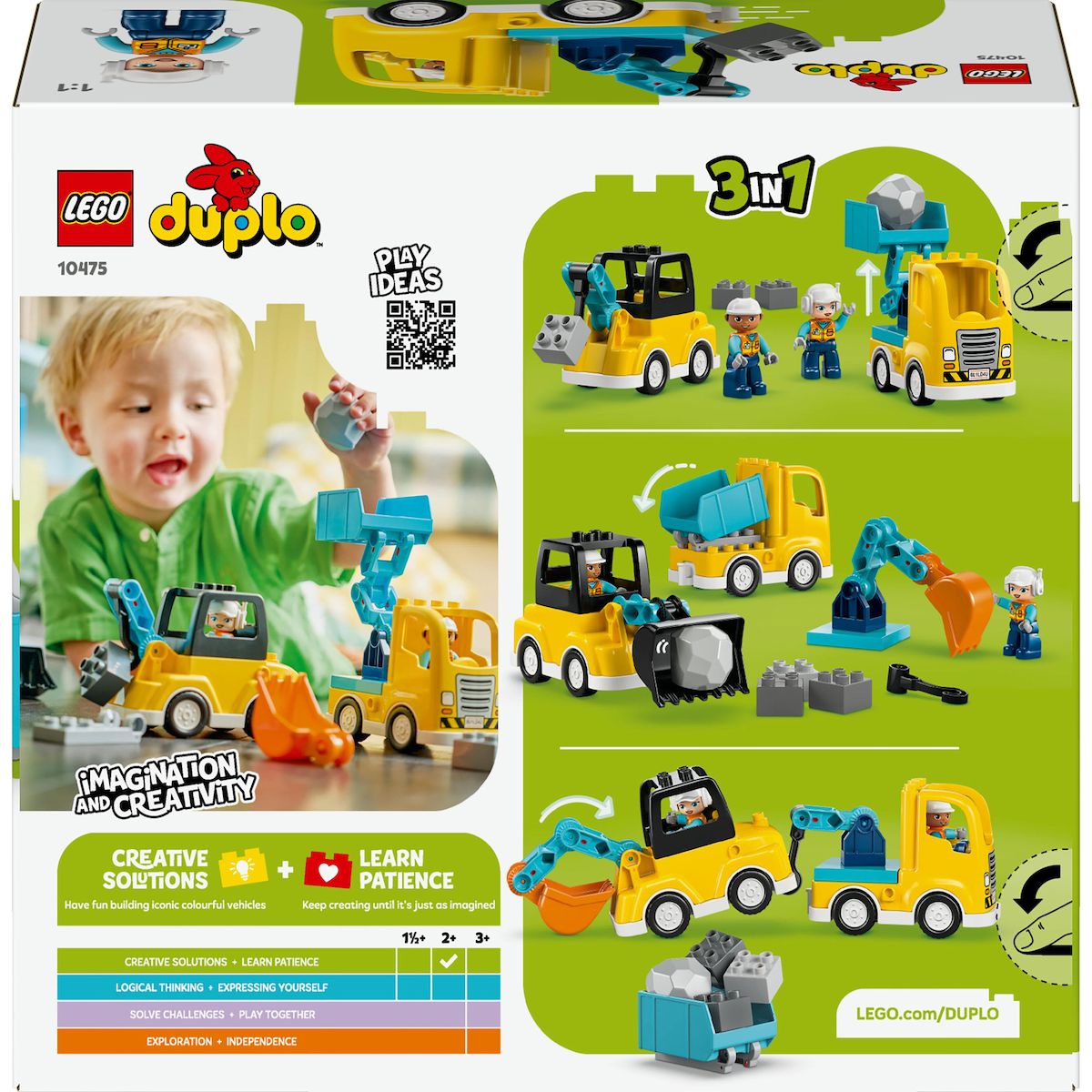 LEGO Duplo 10475 - Les véhicules de chantier