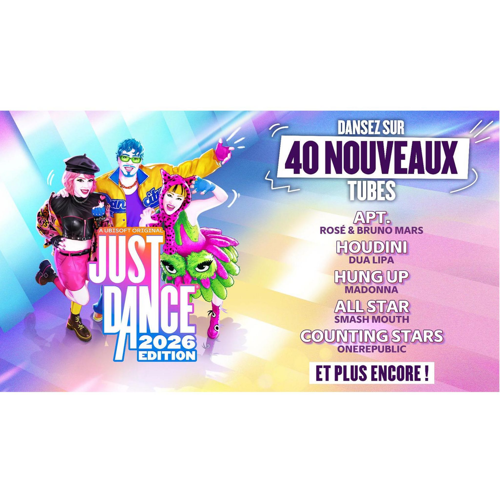 Voir la diapositive 2 : Just Dance 2026 - Code de téléchargement - Switch