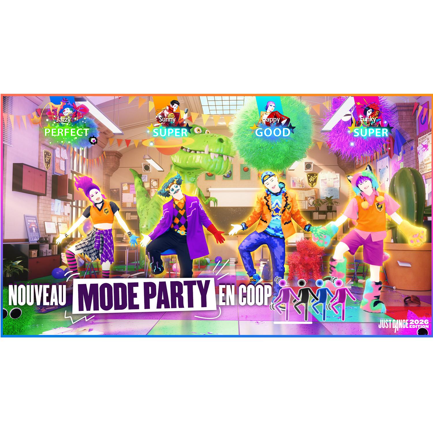 Voir la diapositive 5 : Just Dance 2026 - Code de téléchargement - Switch