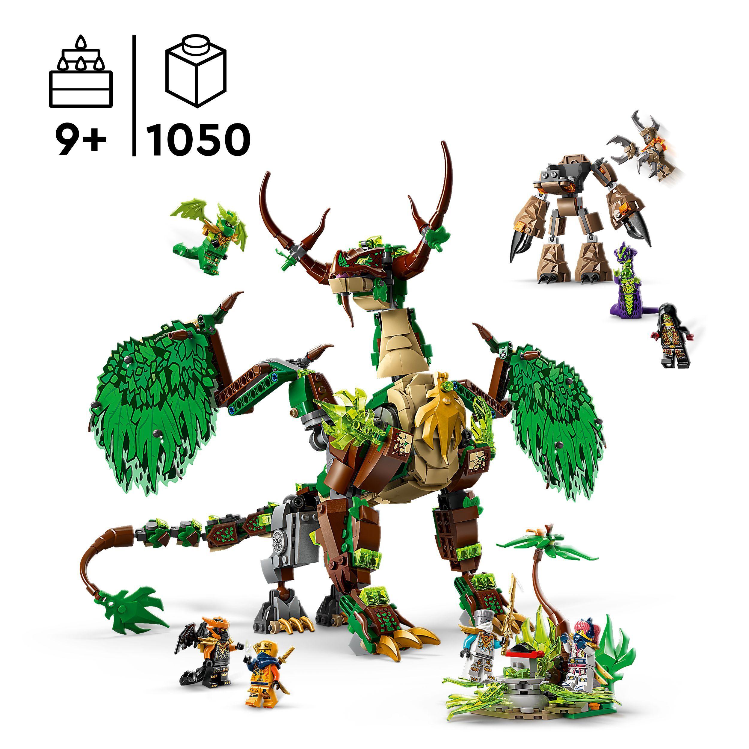 Voir la diapositive 3 : LEGO Ninjago 71859 - Le Dragon de Vie