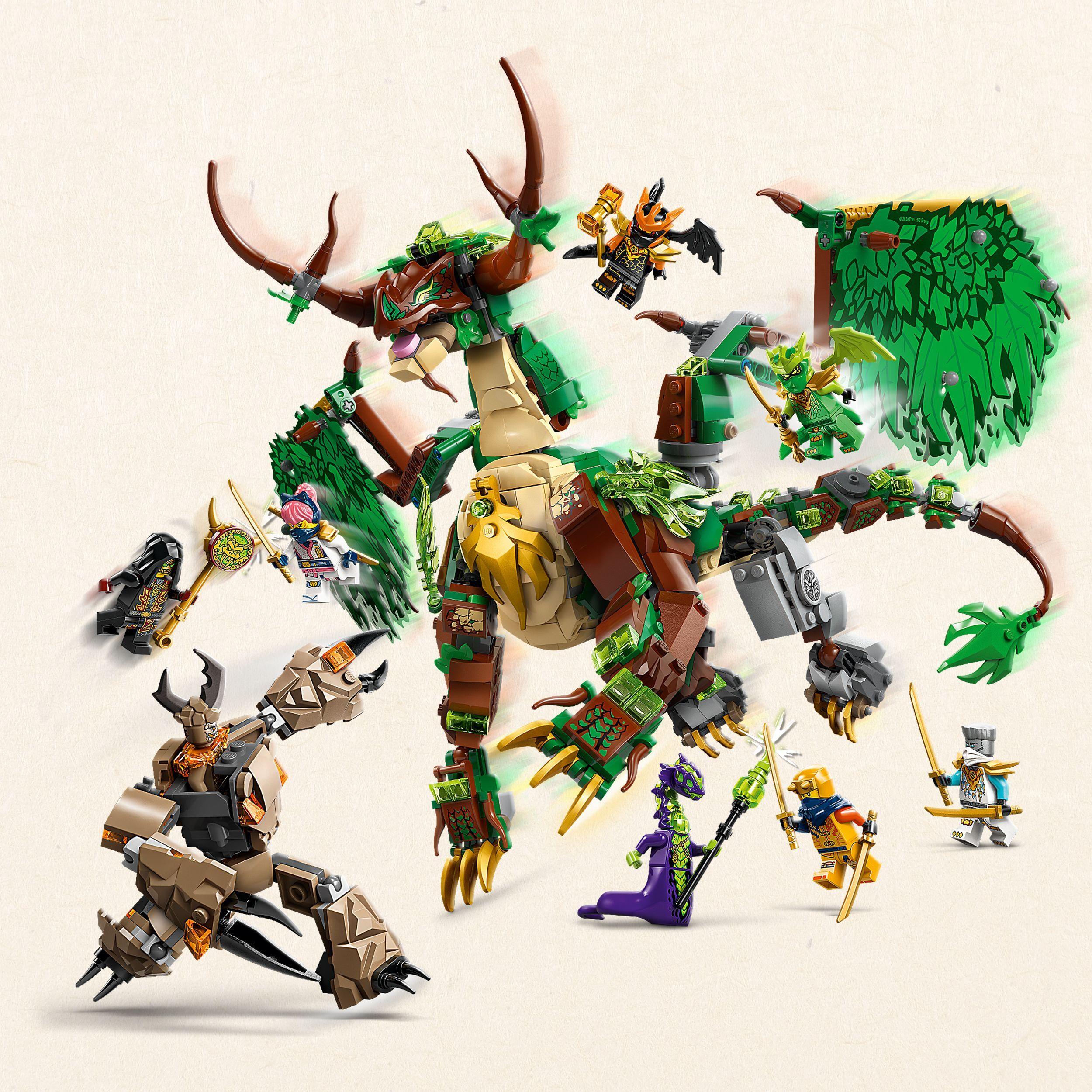 Voir la diapositive 4 : LEGO Ninjago 71859 - Le Dragon de Vie