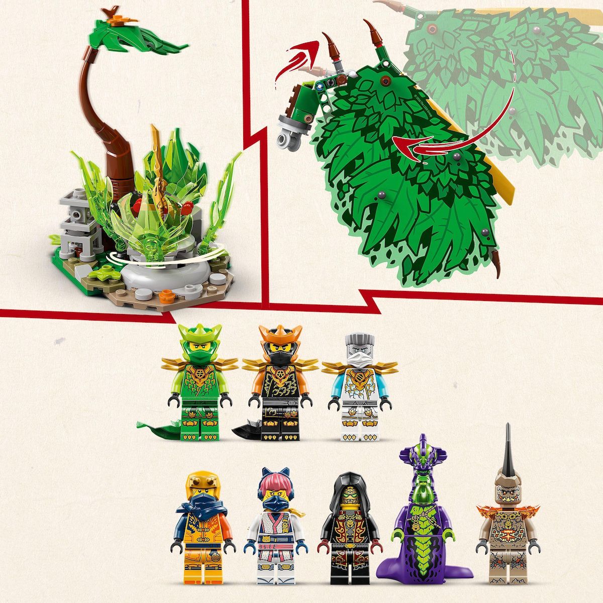 LEGO Ninjago 71859 - Le Dragon de Vie