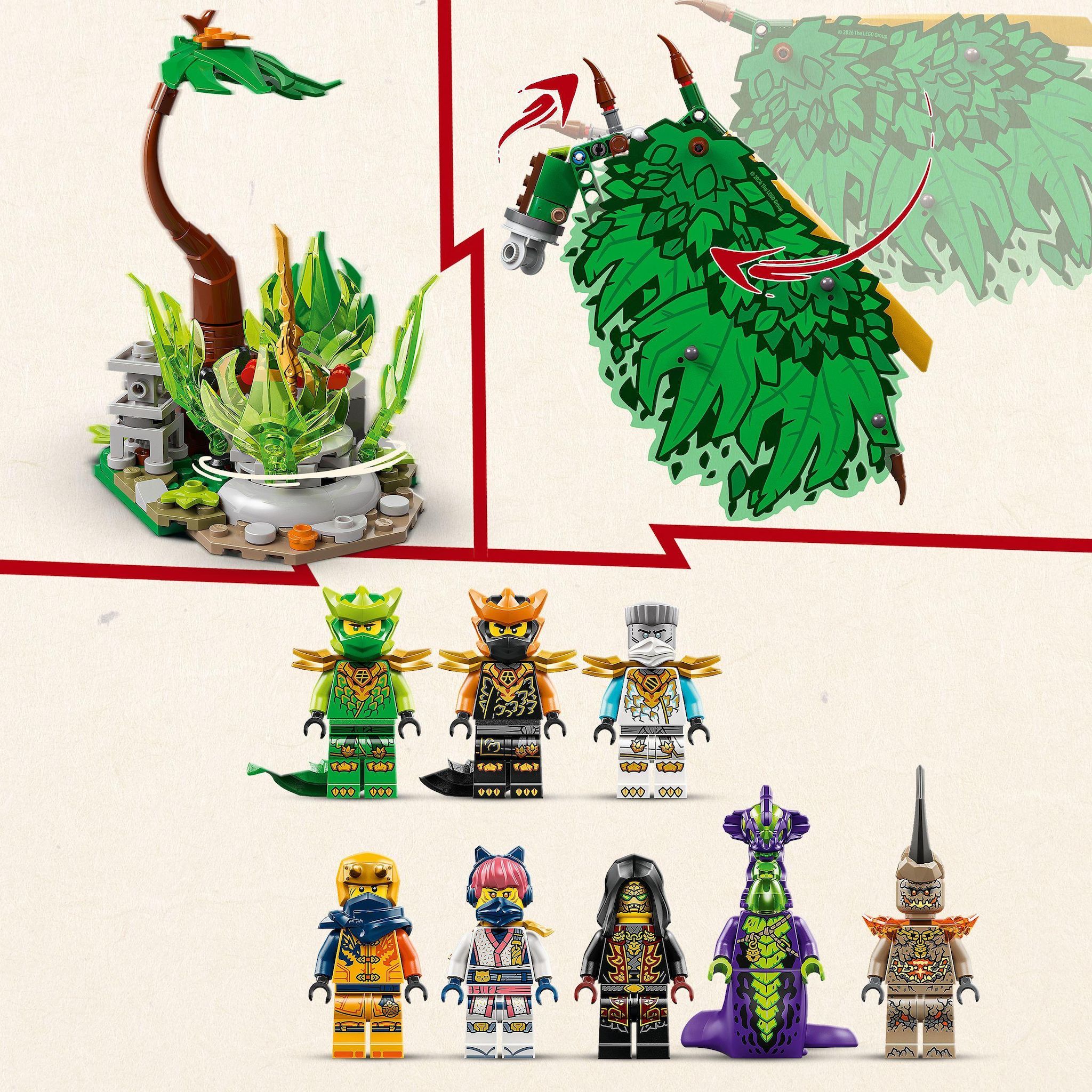 Voir la diapositive 5 : LEGO Ninjago 71859 - Le Dragon de Vie
