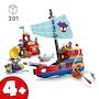 Voir la diapositive 3 : LEGO Marvel 11208 - Le Bateau pirate d'équipe Spidey