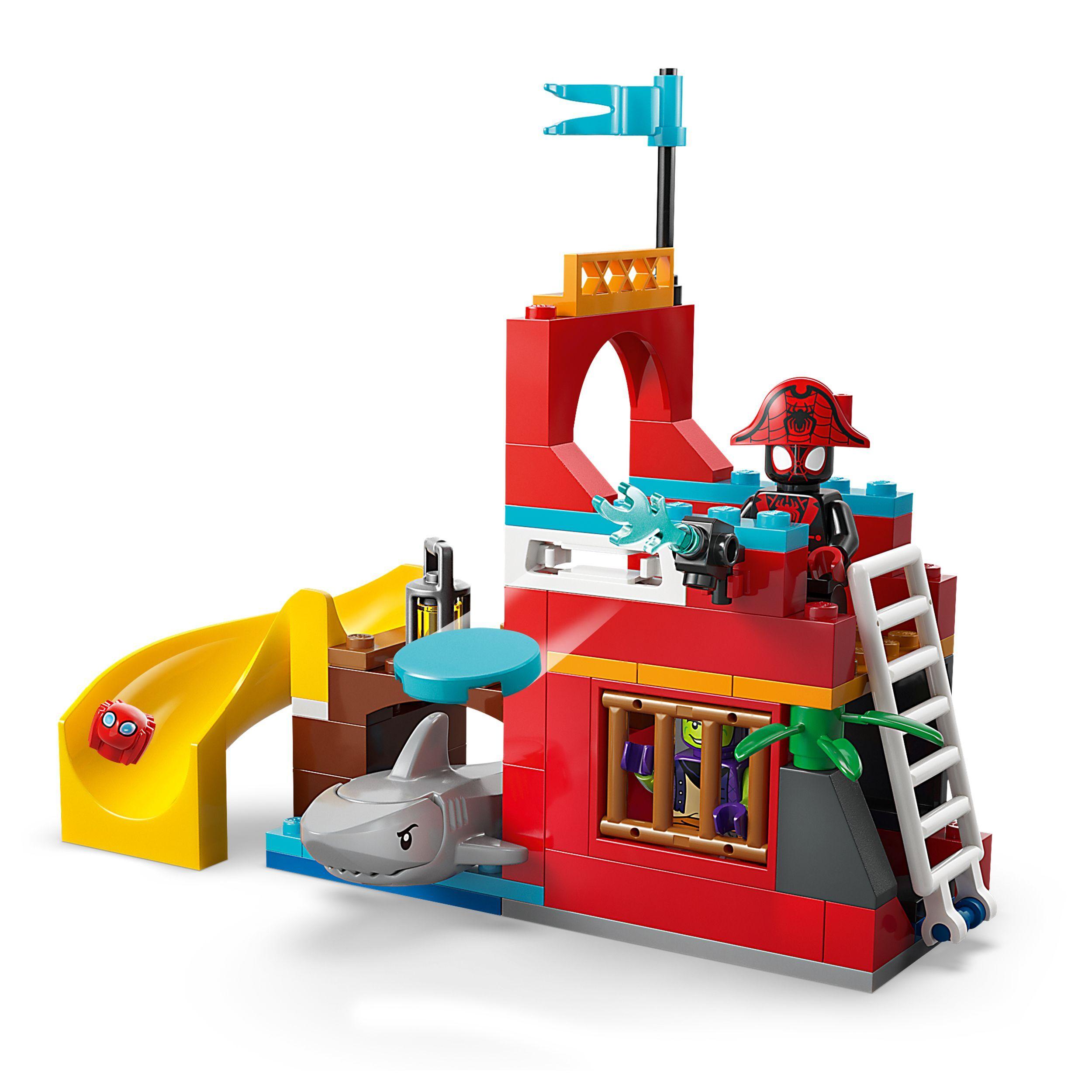 Voir la diapositive 4 : LEGO Marvel 11208 - Le bateau pirate d'équipe Spidey