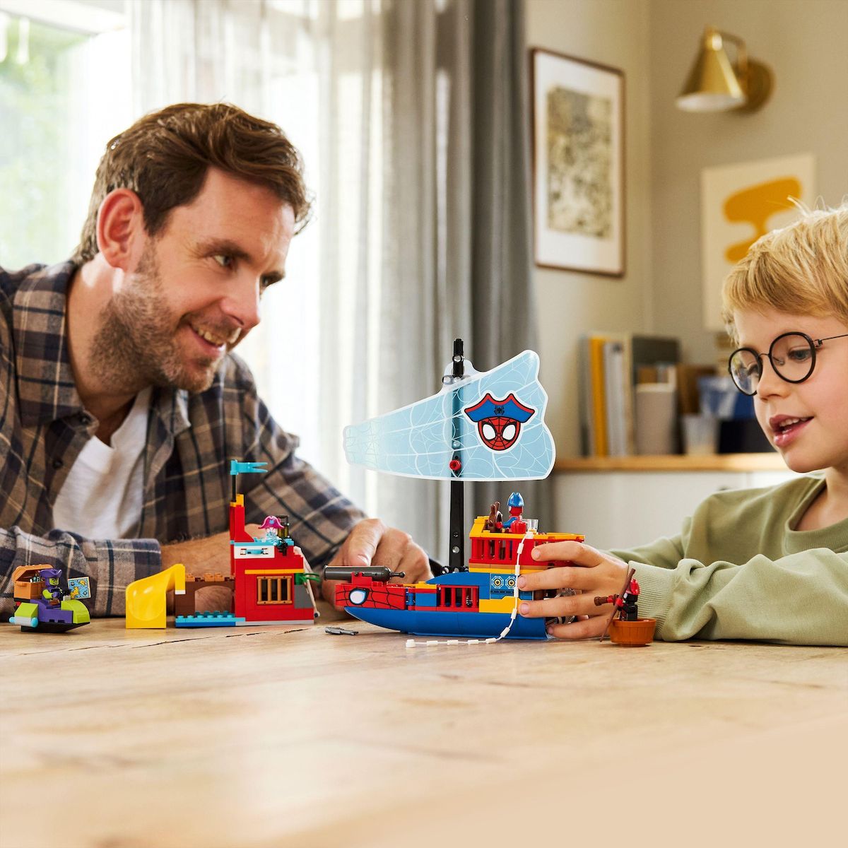 LEGO Marvel 11208 - Le Bateau pirate d'équipe Spidey