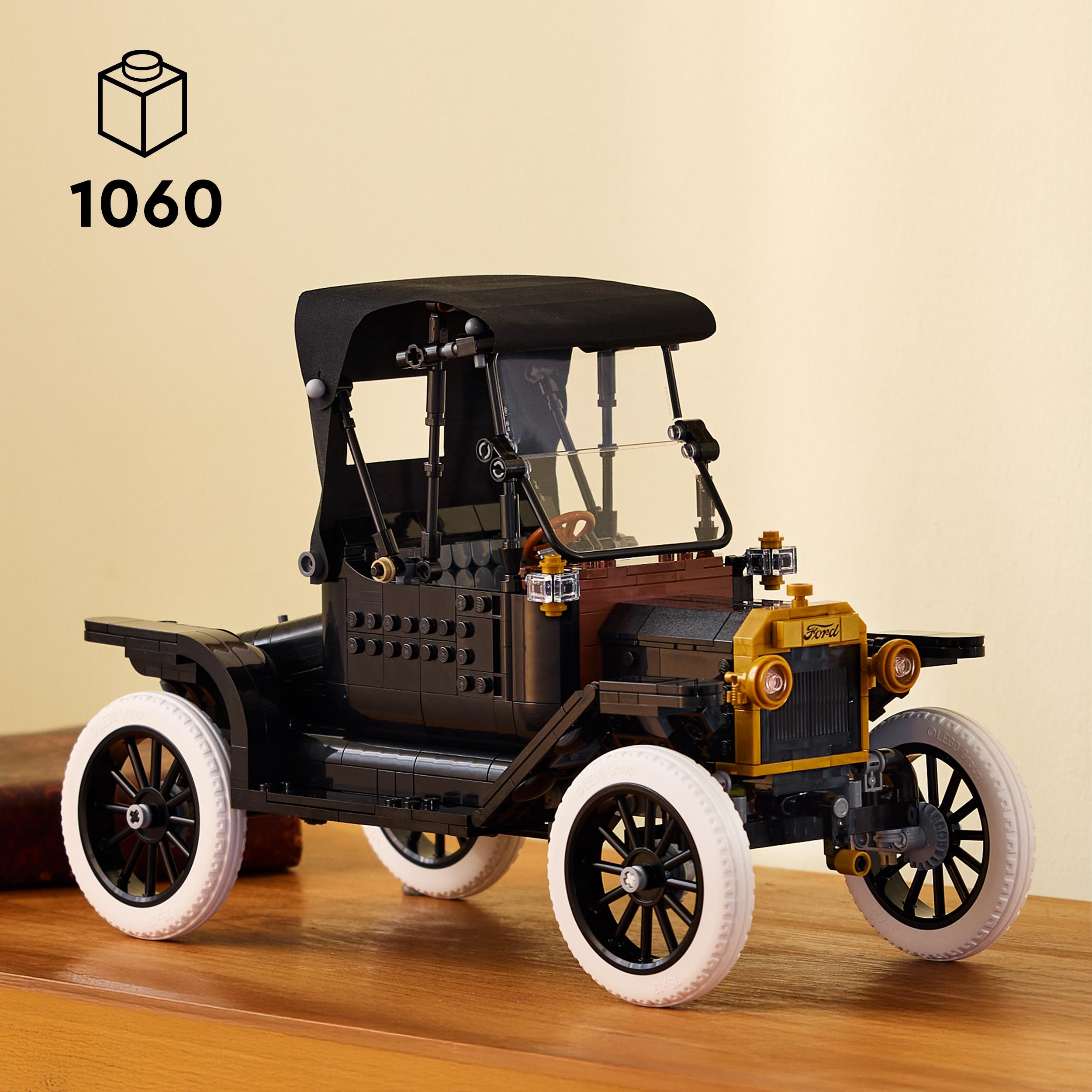 Voir la diapositive 4 : LEGO Icons 11376 Ford Model T - Set pour Adulte - Maquette de Voiture Collector - Cadeau