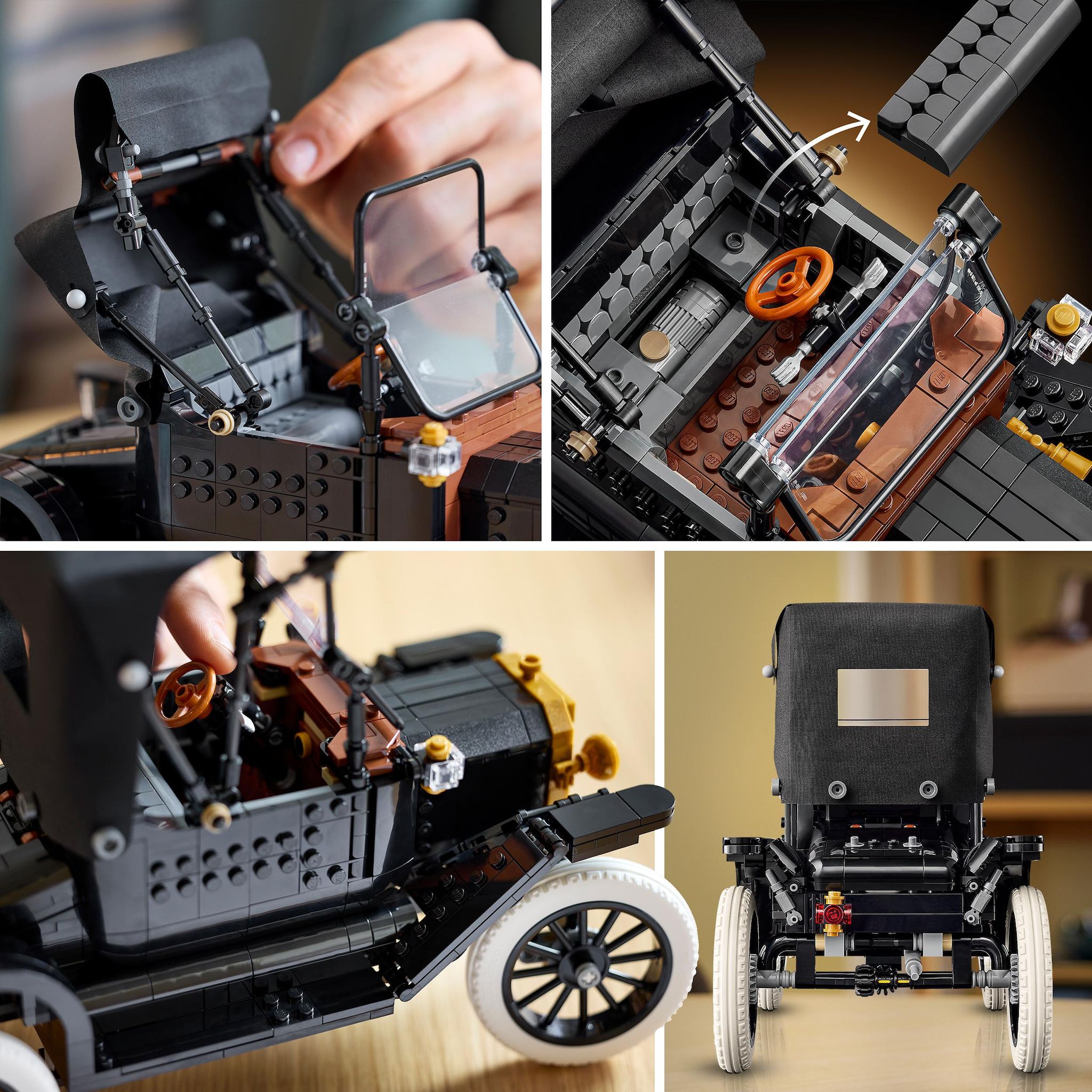 Voir la diapositive 6 : LEGO Icons 11376 - Ford Model T