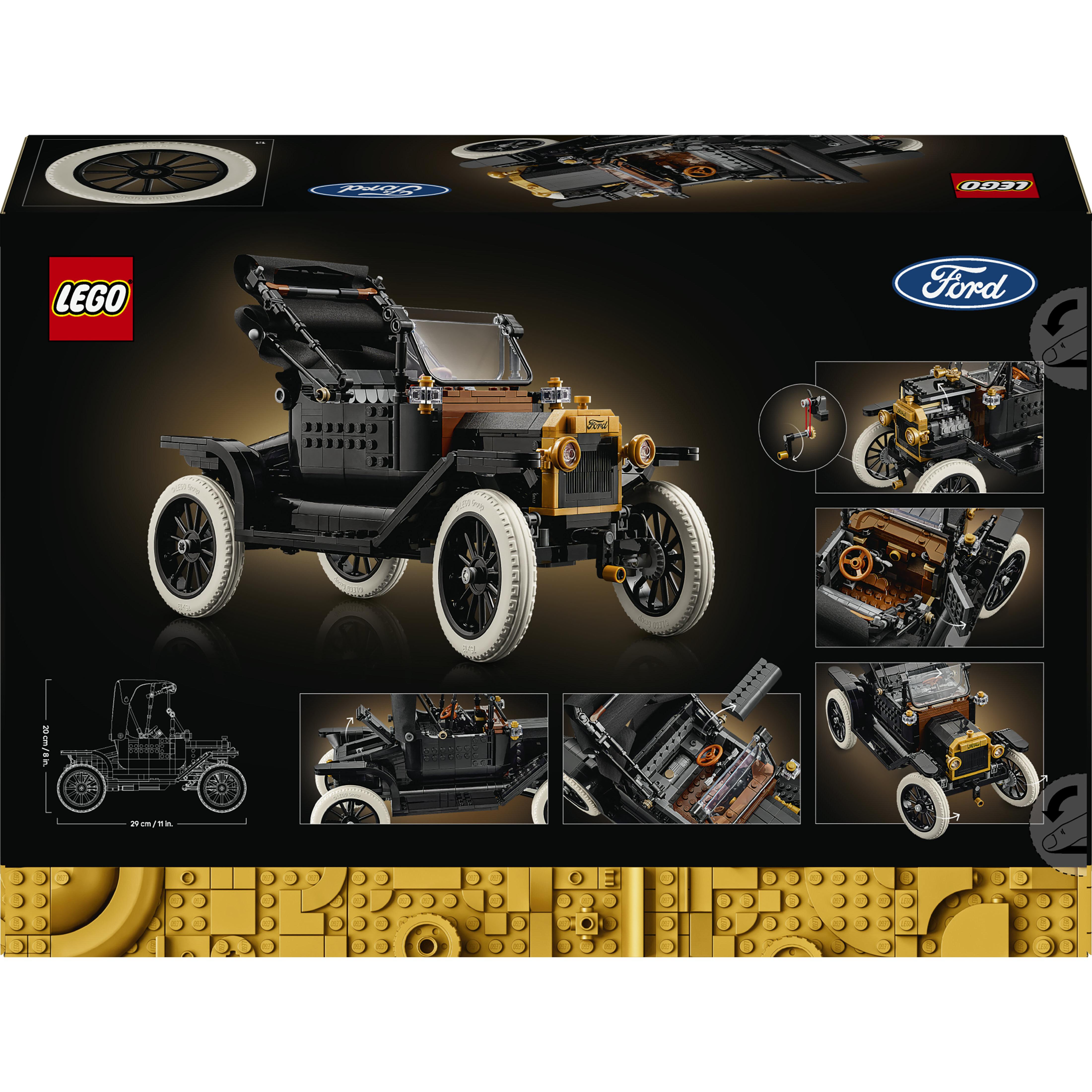 Voir la diapositive 3 : LEGO Icons 11376 Ford Model T - Set pour Adulte - Maquette de Voiture Collector - Cadeau