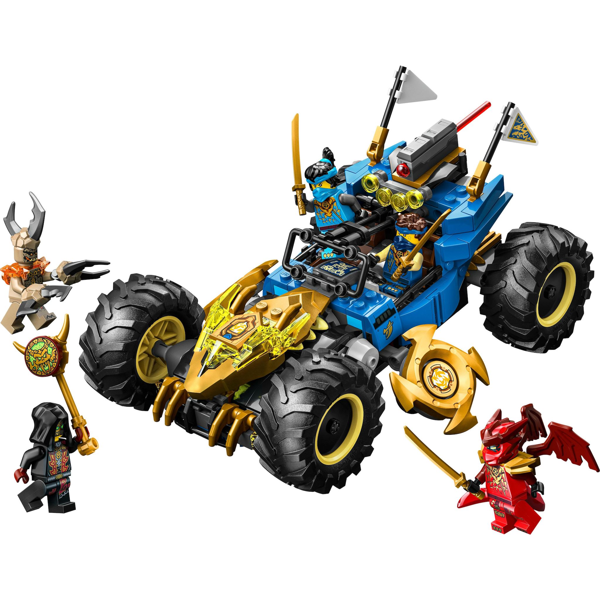 Voir la diapositive 2 : LEGO Ninjago 71856 - La Voiture Transformable de Jay