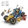 Voir la diapositive 3 : LEGO Ninjago 71856 - La Voiture Transformable de Jay