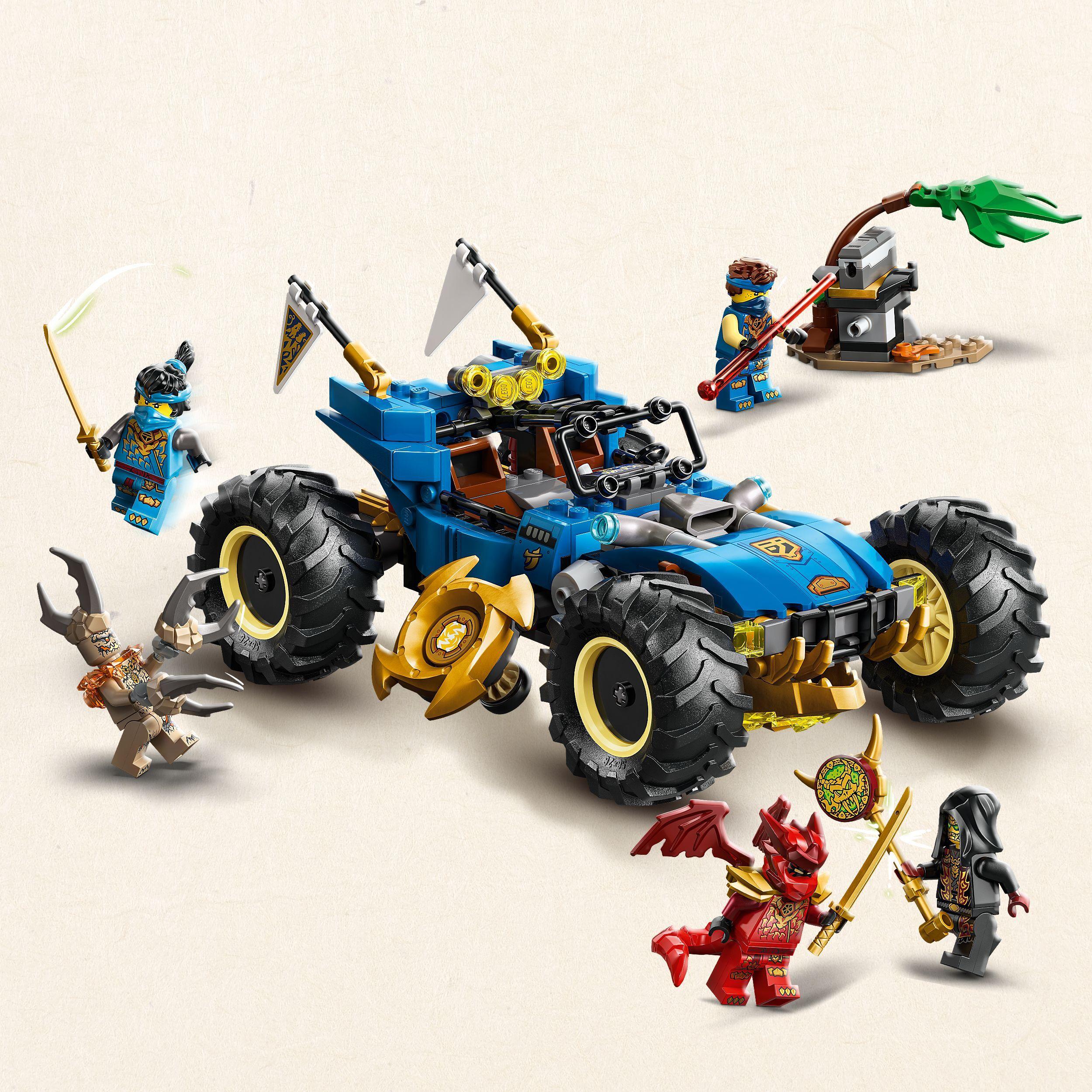 Voir la diapositive 4 : LEGO Ninjago 71856 - La Voiture Transformable de Jay